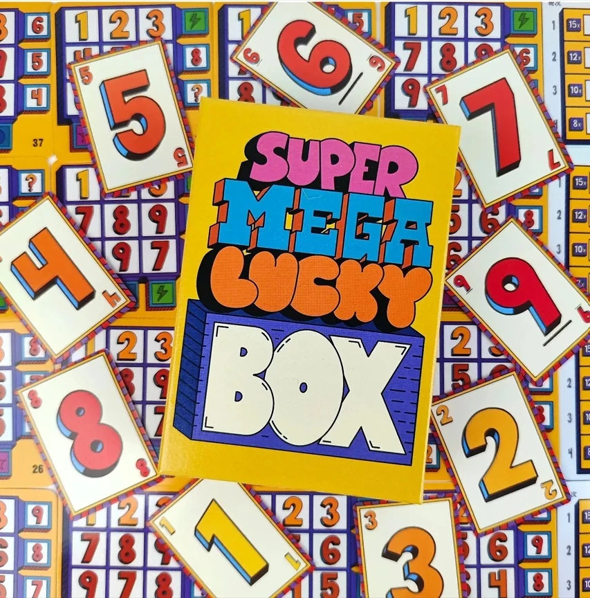 Super Mega Lucky Box Fun Game 1–6 Players Family Party Game
