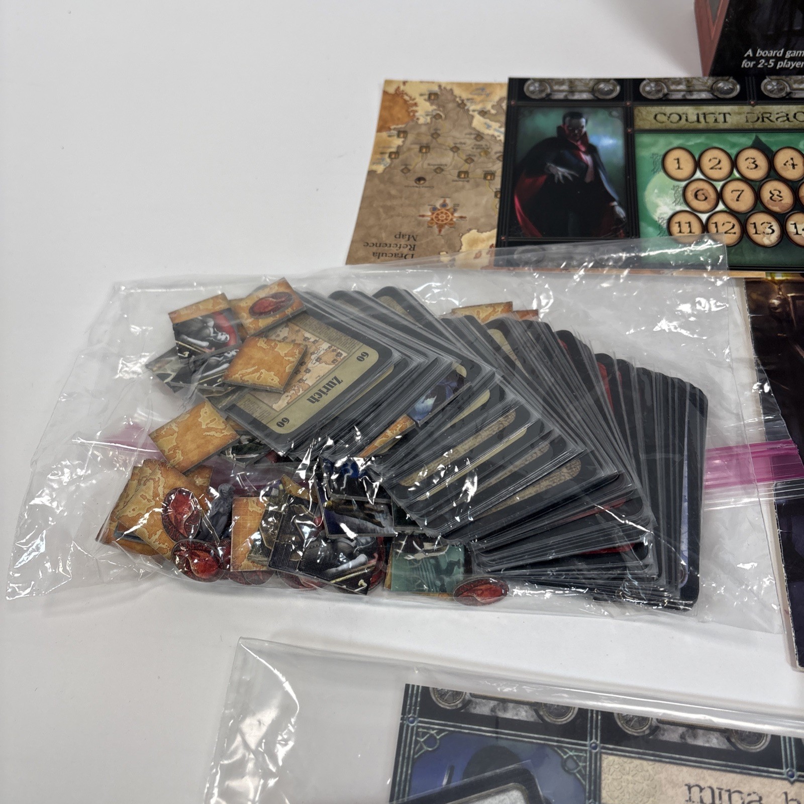 Fury of Dracula 2010 Fantasy Flight Games Gothic Horror Board Game