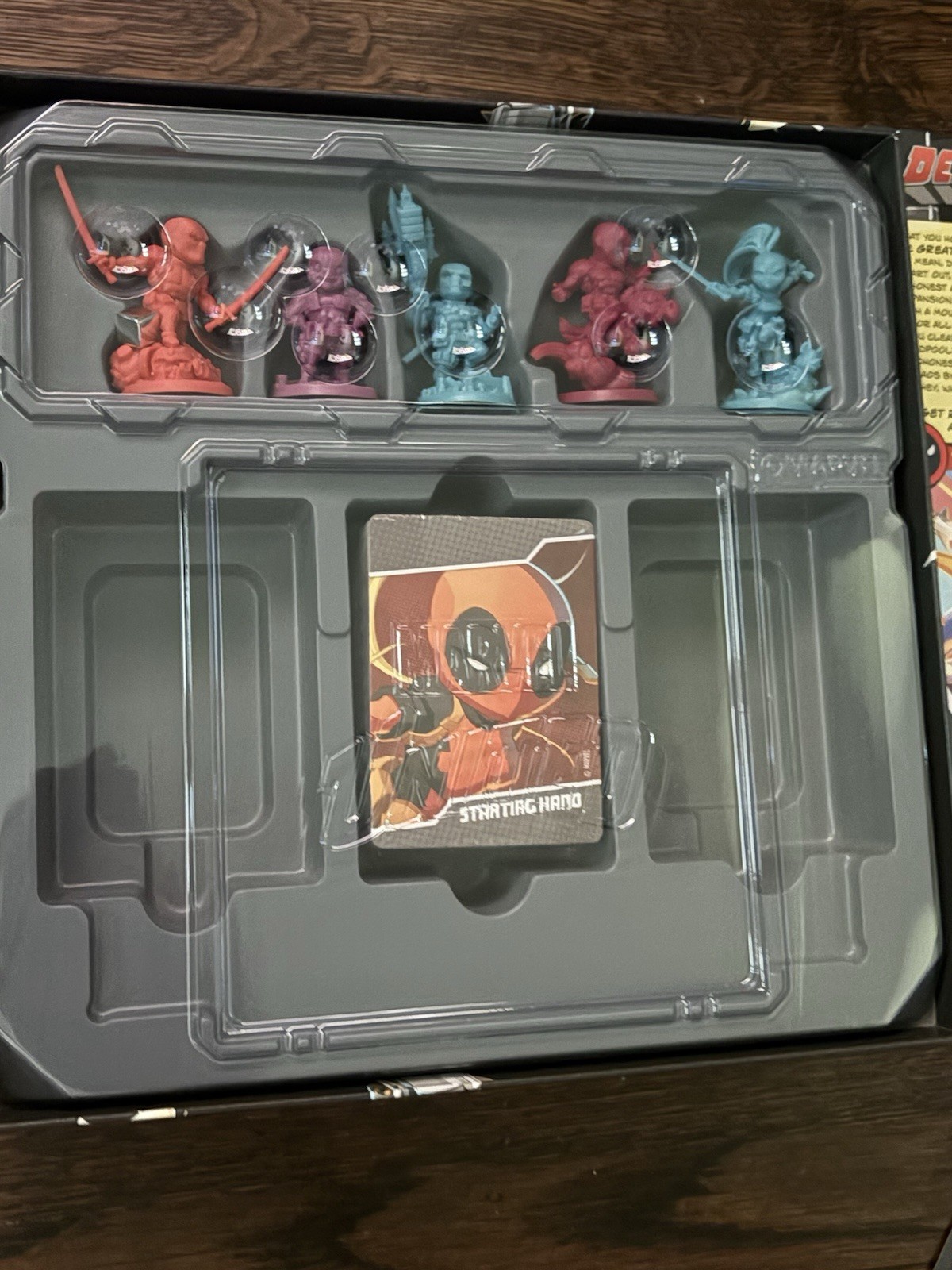 Marvel United X-Men Deadpool Expansion Kickstarter New Open Box