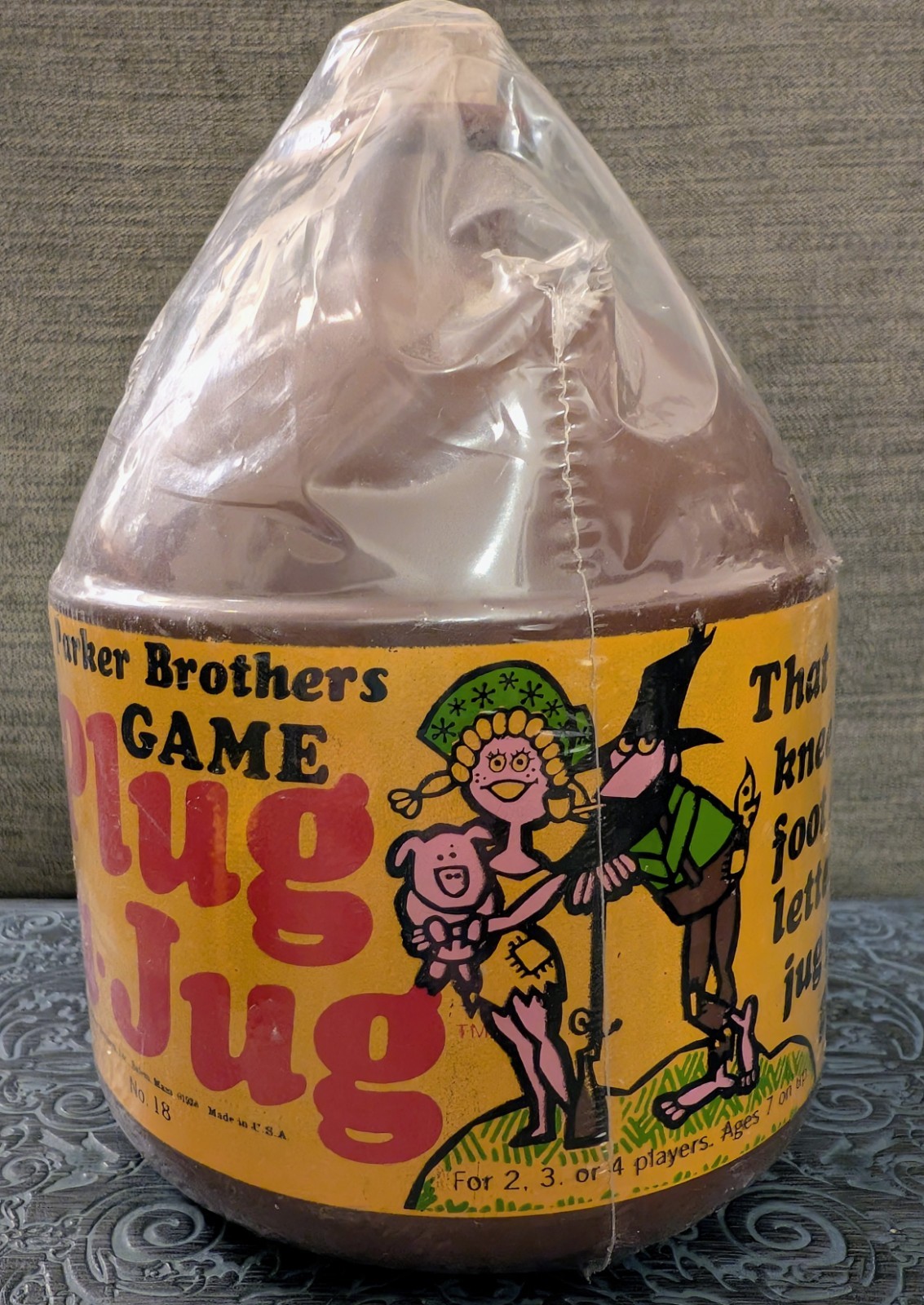 Vintage Parker Bros Plug-A-Jug Game UNOPENED Factory Sealed Complete