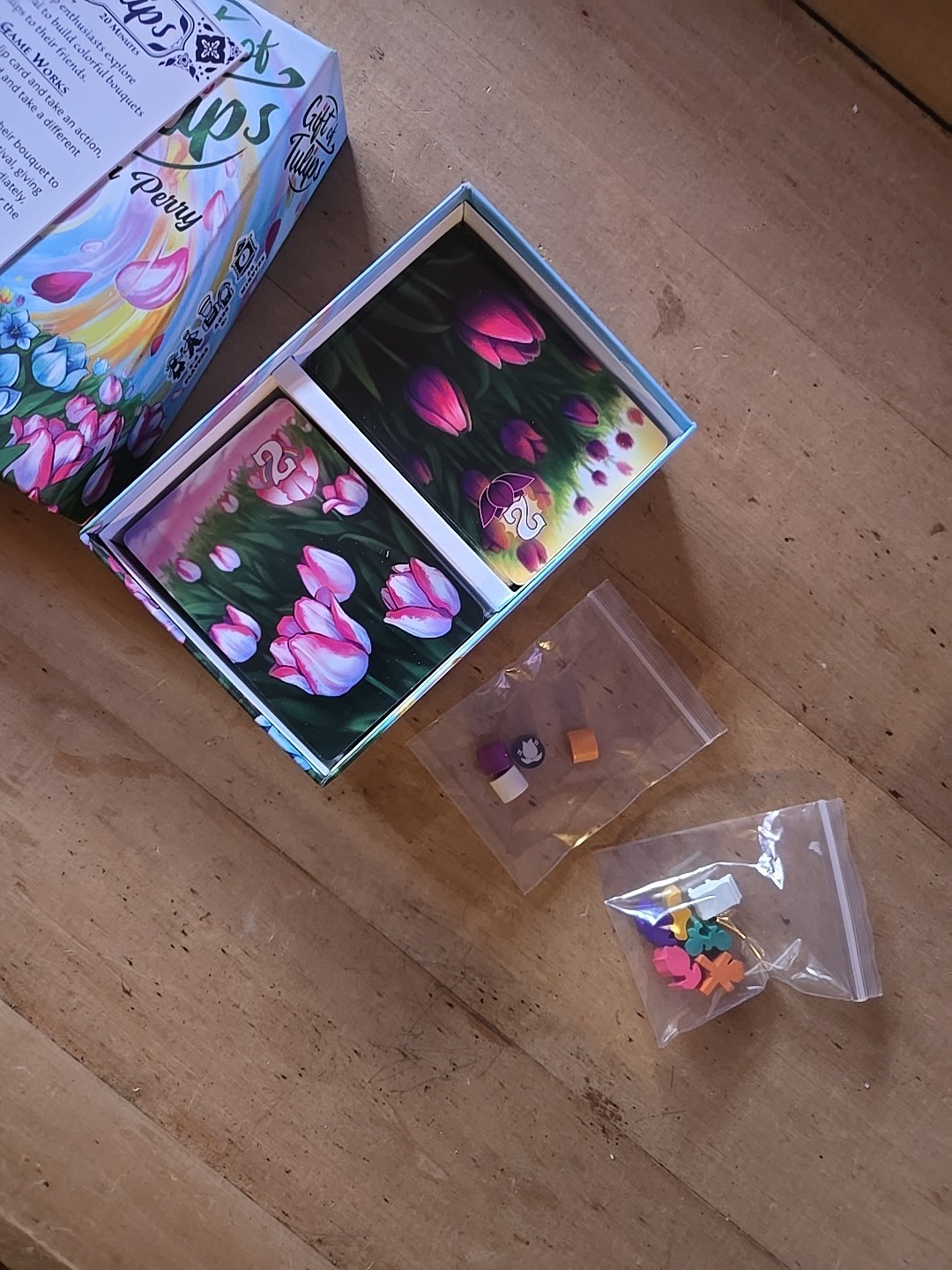Gift of Tulips Strategy Card Board Game by Weird Giraffe Games – New, FAST SHIP