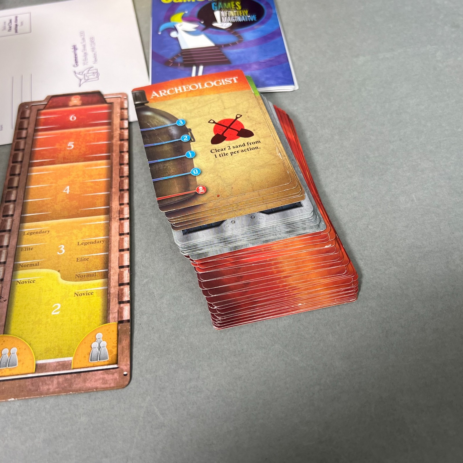 FORBIDDEN DESERT Cooperative Strategy Survival Game Gamewright COMPLETE NICE