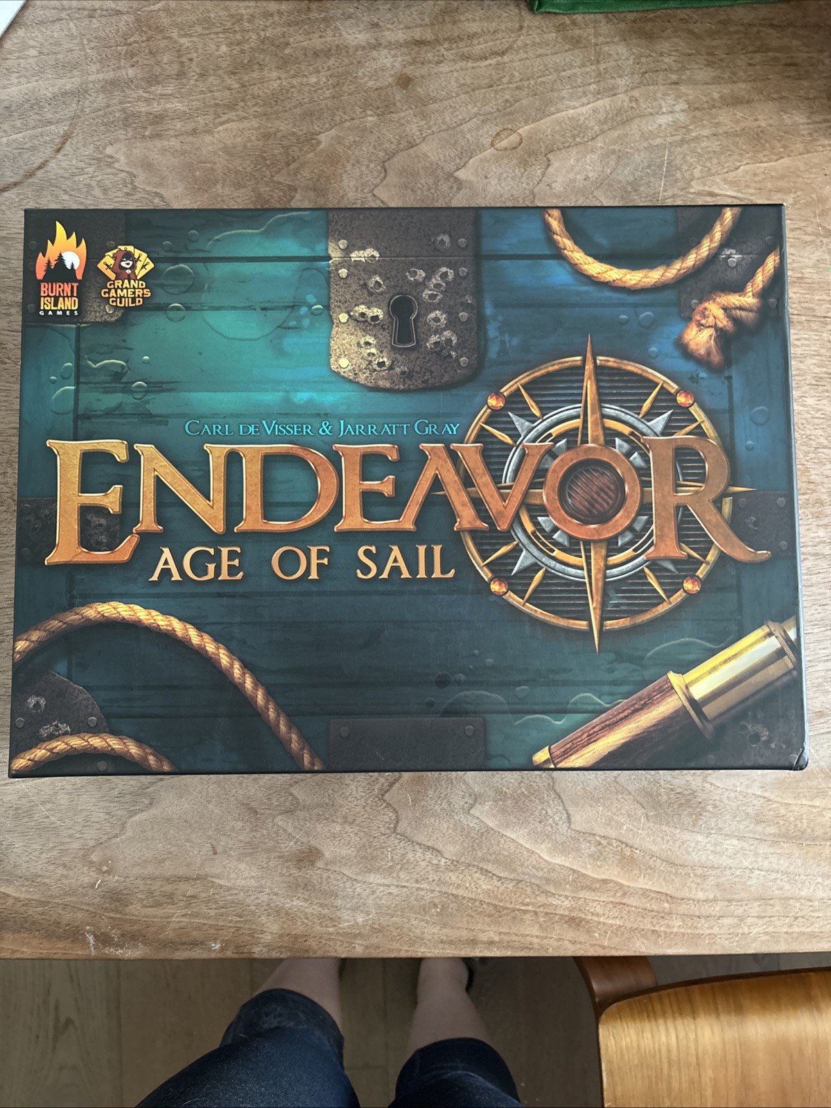 Endeavor Board Game 2009 Z-Man Games FOR PARTS/INCOMPLETE Plus Expansion Board