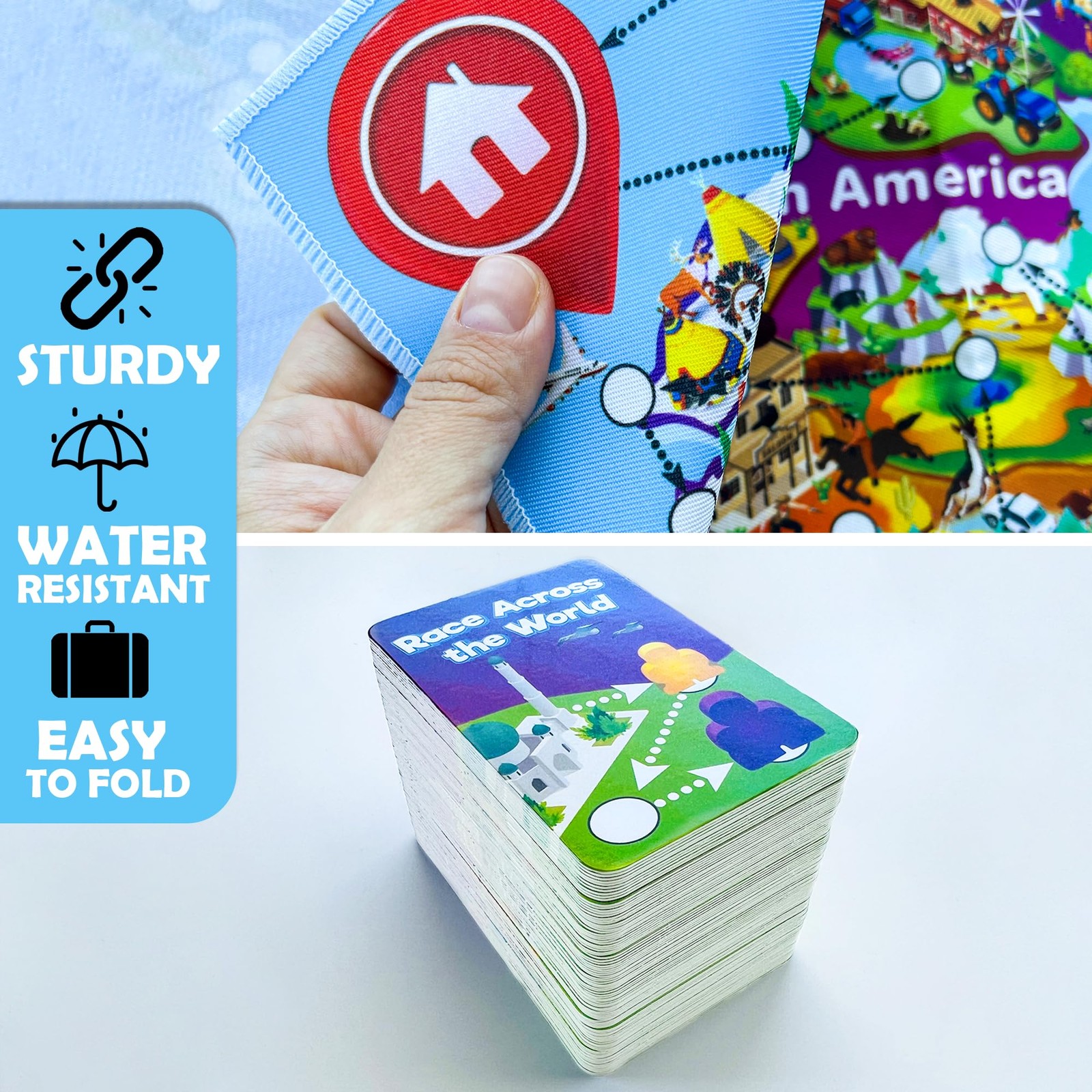 QUOKKA Board Game 1 to 10 Players – Learning, Educational – Geography, World – 1