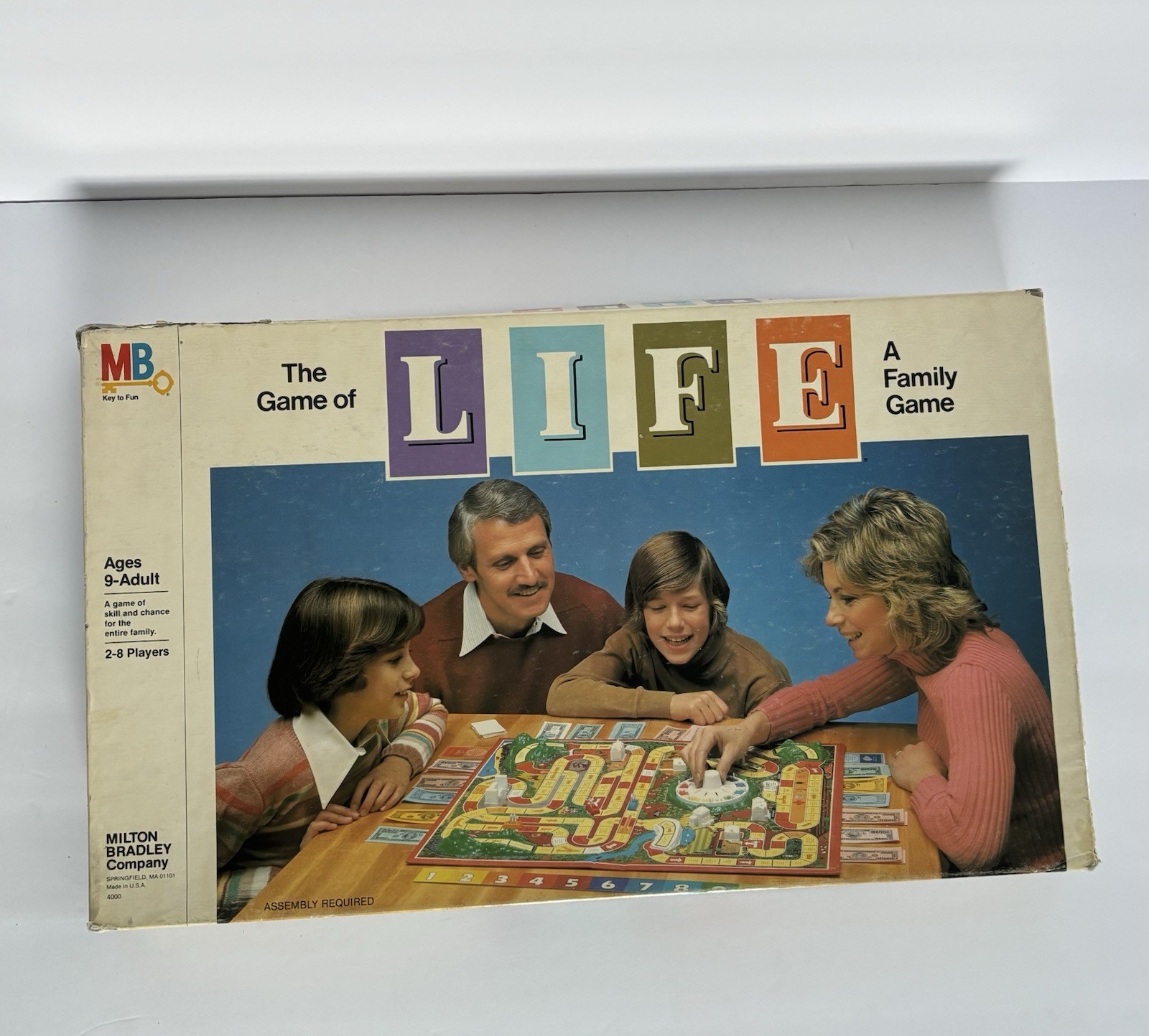 Milton Bradley The Game of Life Family Board Game 2-8 Players Ages 9-Adult 1981