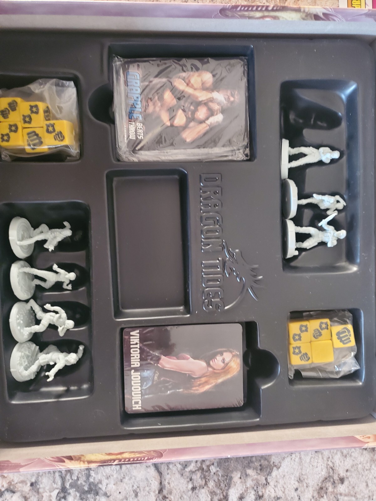Dragon Tides Justice Bruce Lee Board Game New But Missing One Figurine 2014