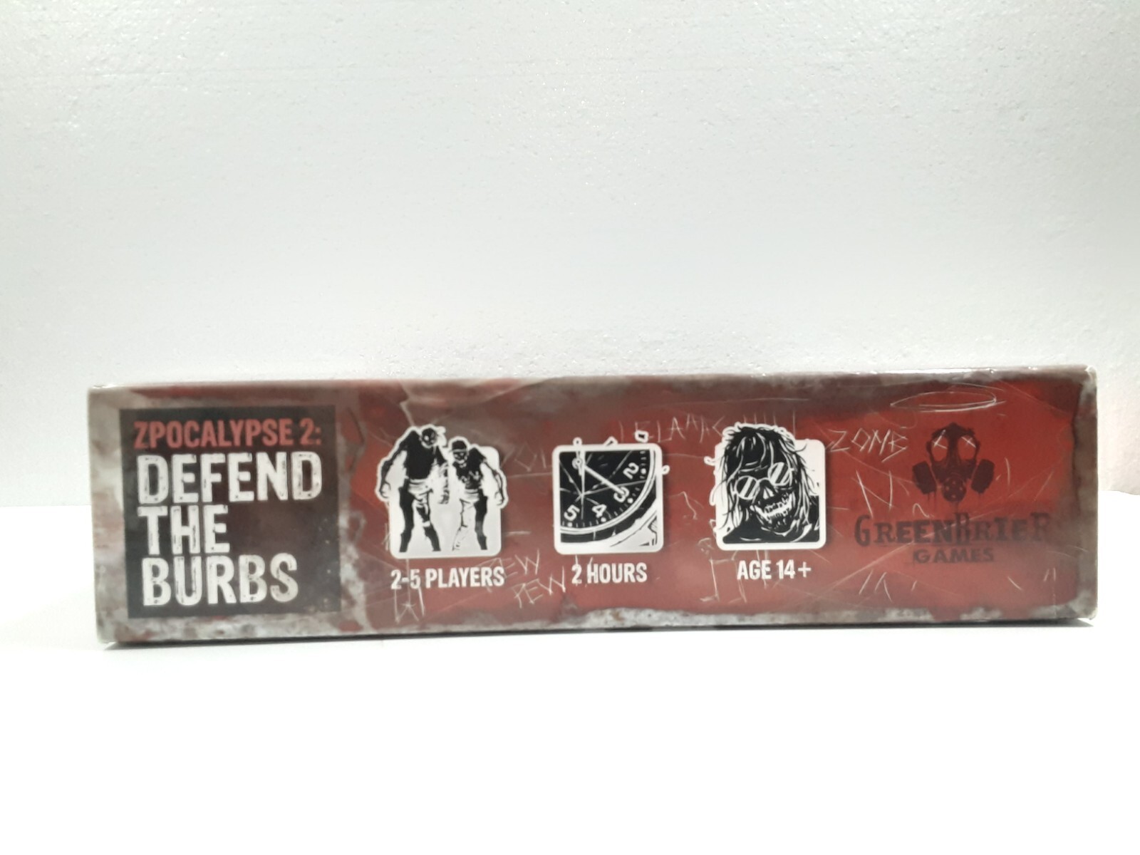 GreenBrier Games Zpocalypse 2: Defend The Burbs Board Game – Accessories Sealed