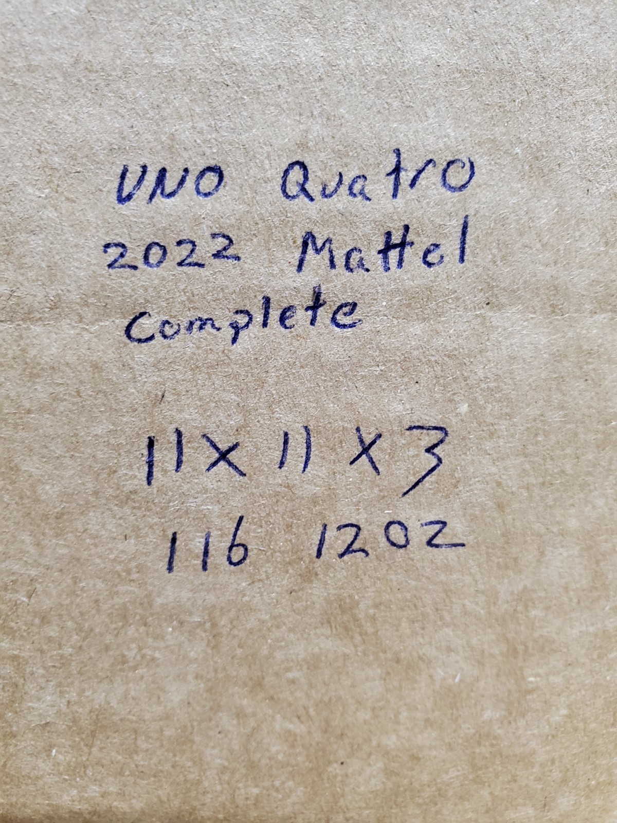 Uno Quatro Mattel Games 2022 Fully Complete 44/44 Tiles, Bag, Board & Rule Sheet