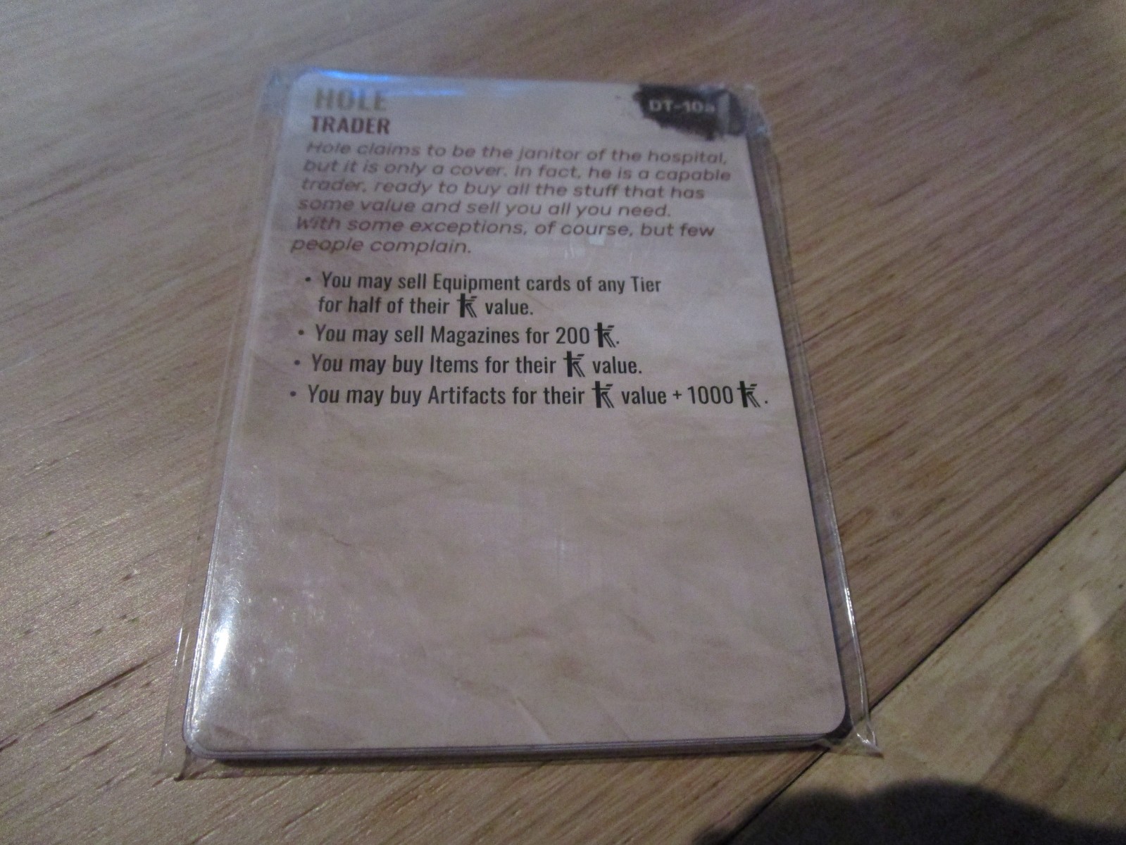 NEW S.T.A.L.K.E.R Stalker Zone Hidden Riches Promo Card Deck Dice Tower 2025