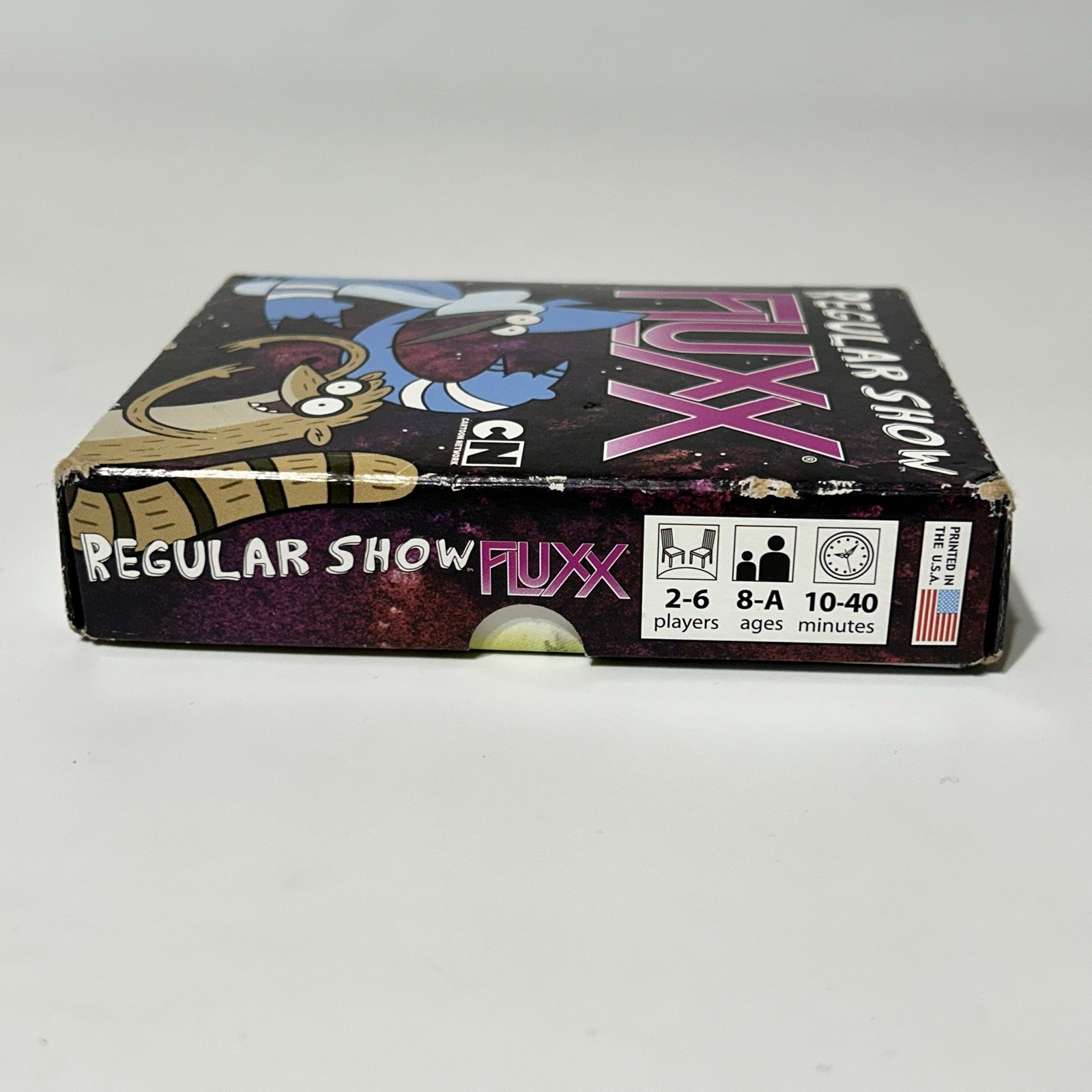 Regular Show Fluxx Card Game Cartoon Network Looney Labs Complete w/ Expansion