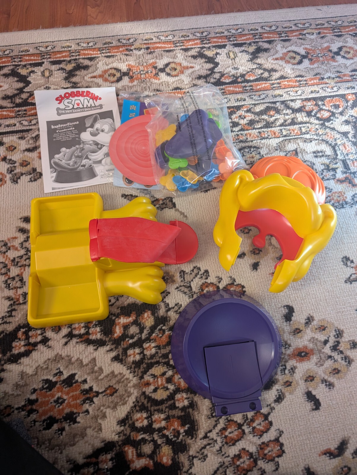 Slobberin Sam The Hot Lickety Dog Game New Open Box NOB MIlton Bradley 1993
