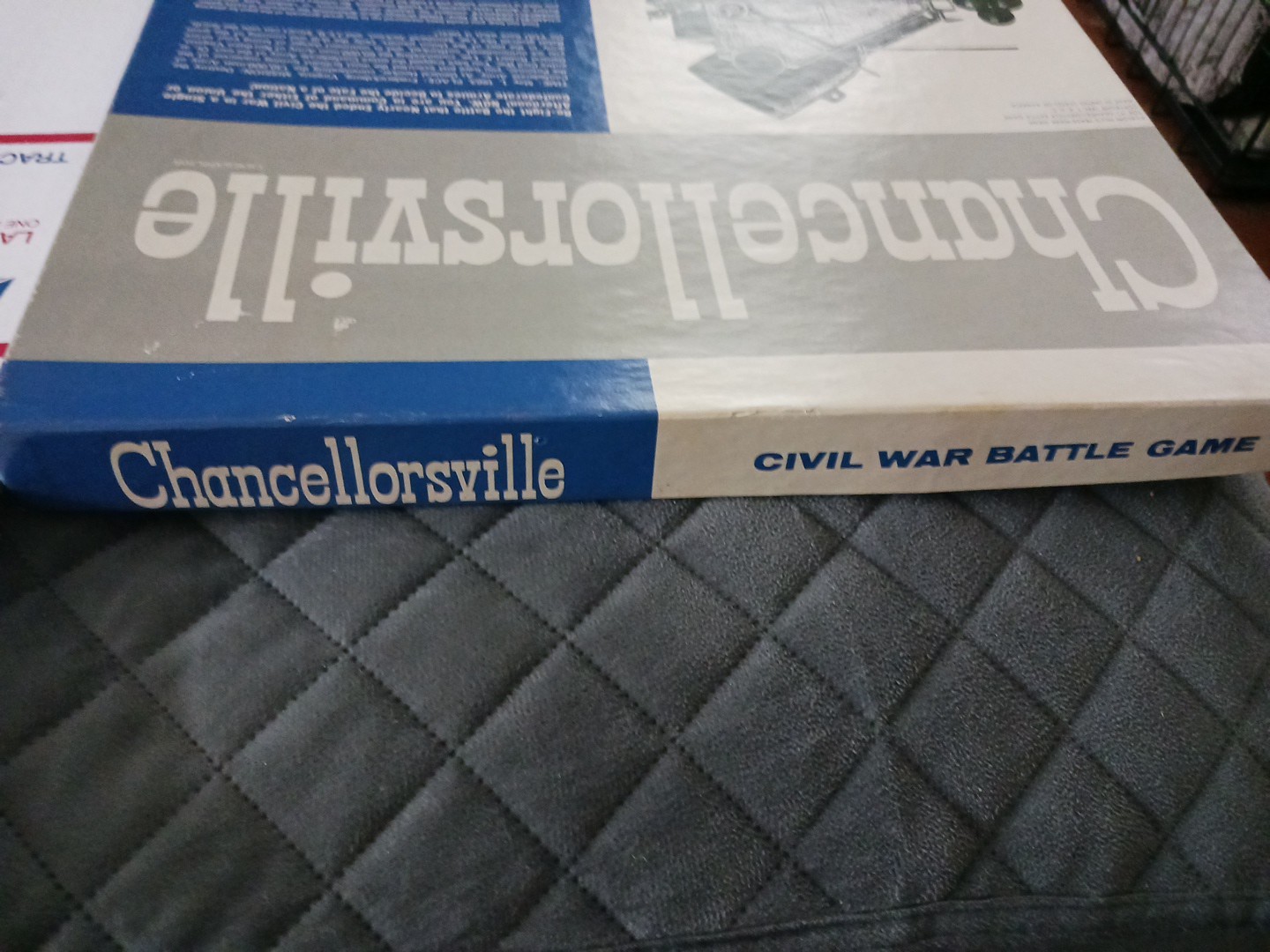 CHANCELLORSVILLE CIVIL WAR BATTLE GAME -Board Game AVALON HILL Ex Condition,1961