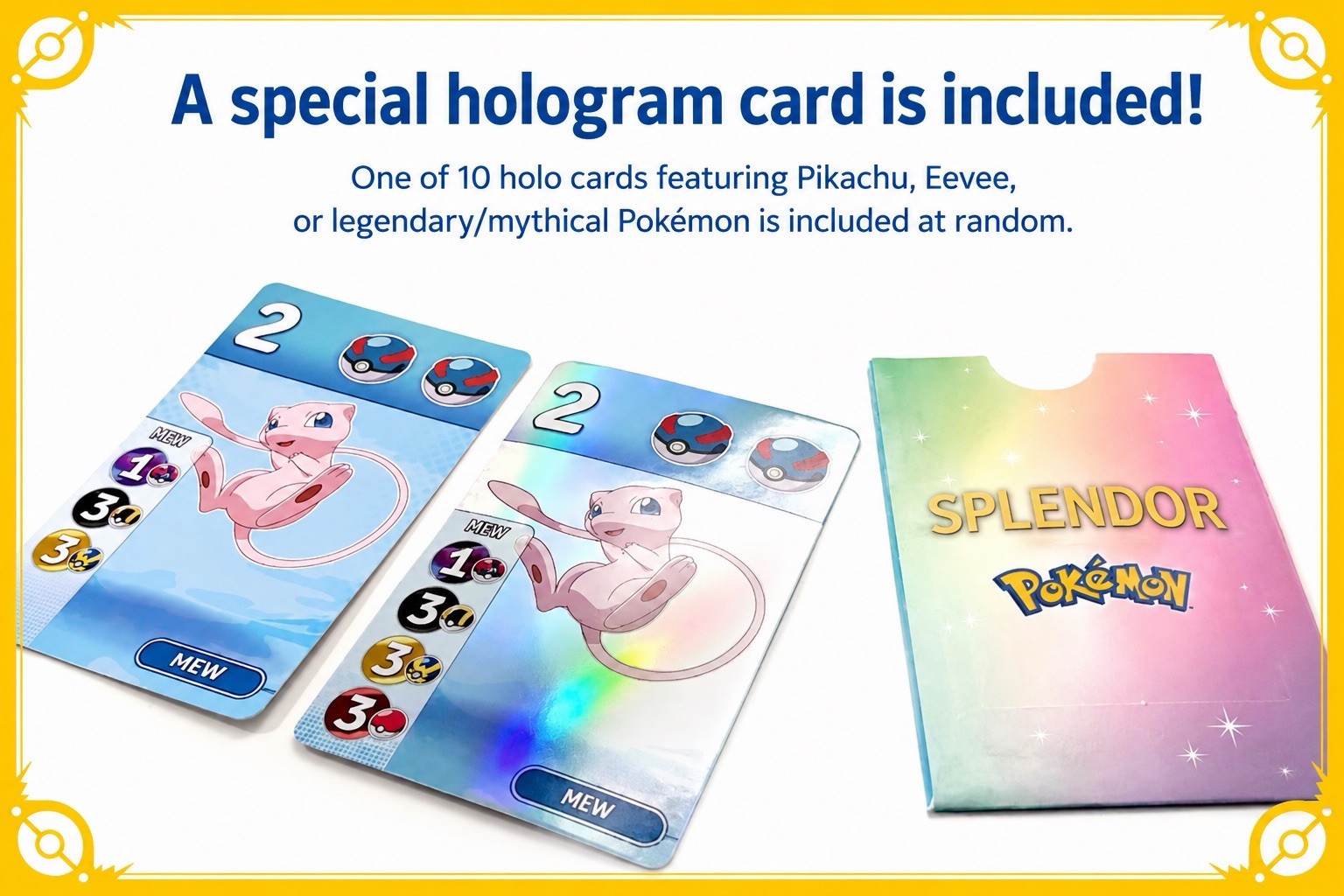 Pokemon Splendor Board Game Korean Edition Strategy Family Game K-Game