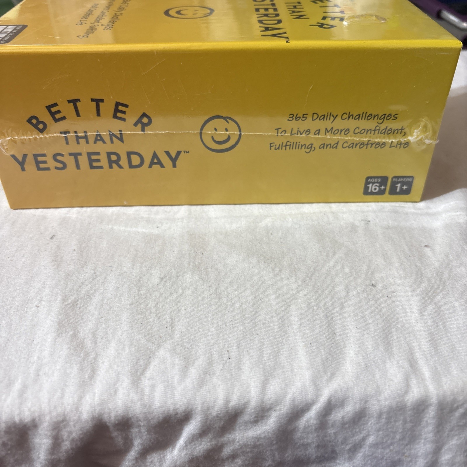 Better Than Yesterday Card Game Of 365 Daily Challenges 2022 Ages 16+✅ Authentic