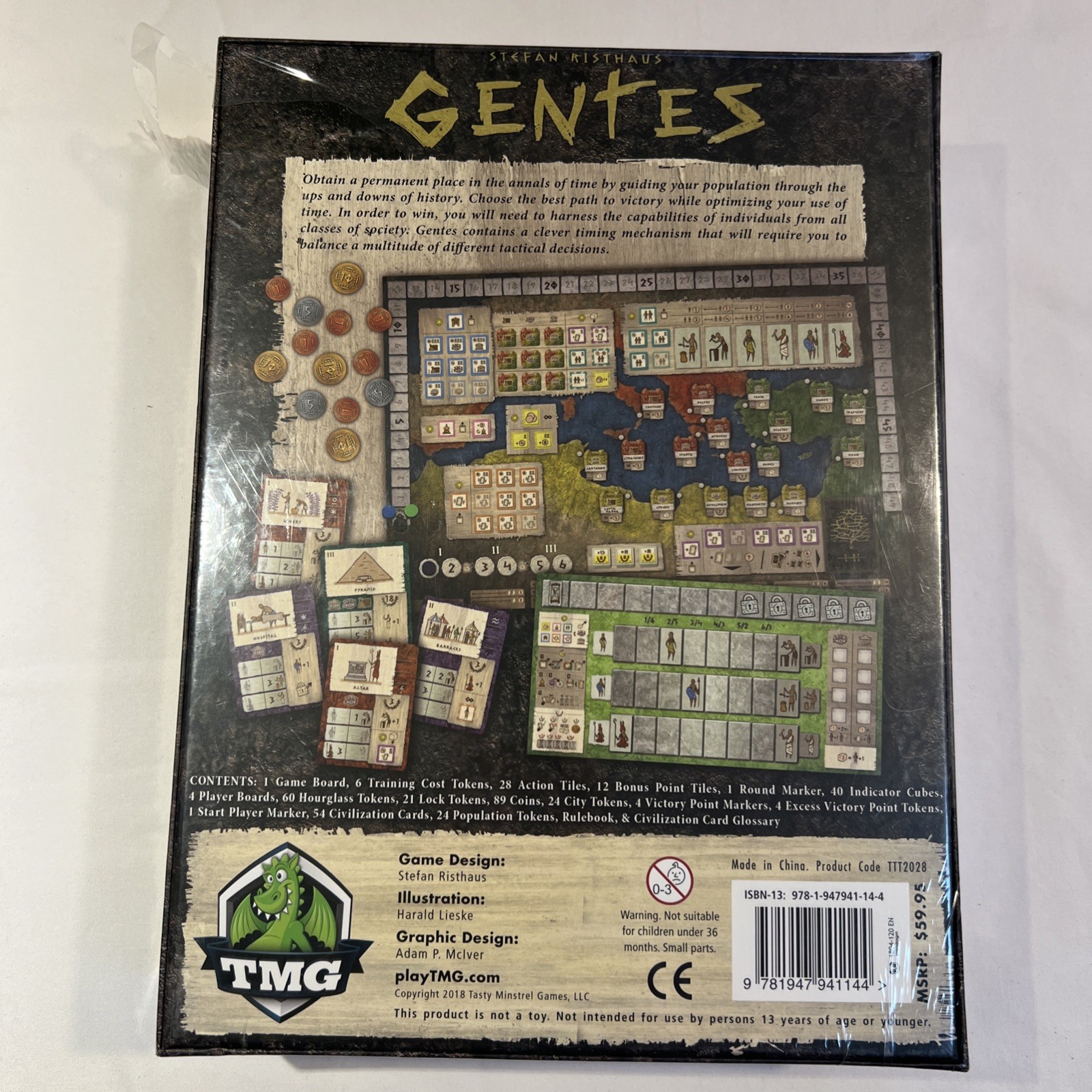 Gentes Stefan Risthaus – TMG Games Game Brewer Spiel Worxx 2018