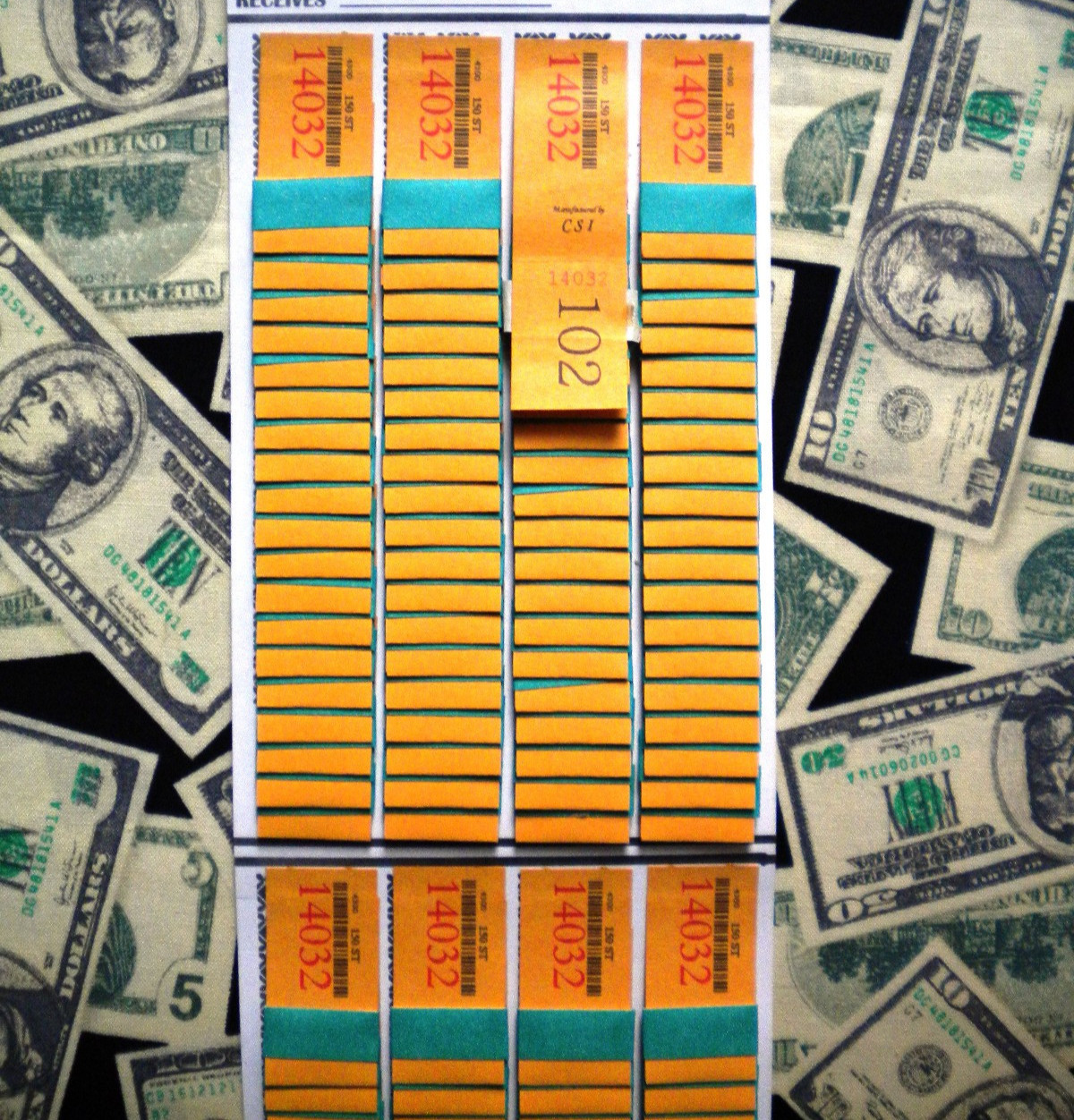 1 Dozen ~ 200 SURE TIP BOARD {01 to 200} Fund-Raising Raffle Pull Tab Jar Ticket