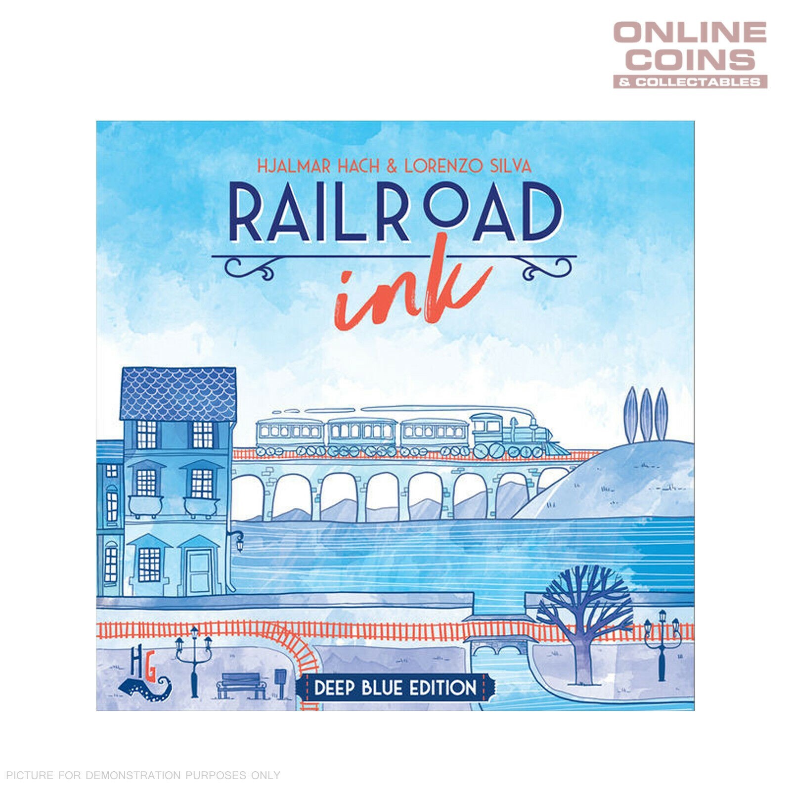 Railroad Ink: Deep Blue Edition