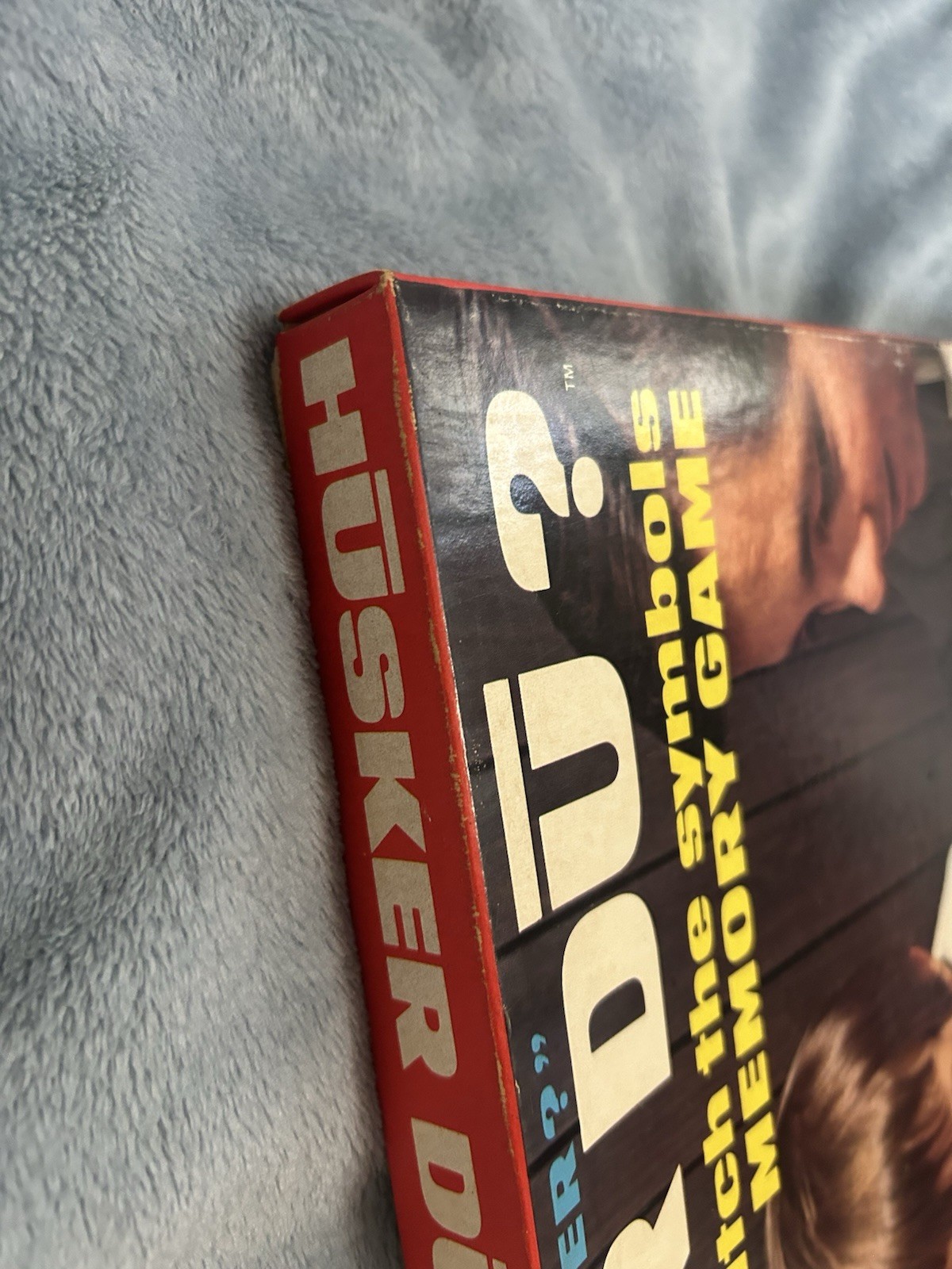 Vintage 1970 Husker Du? Regina Memory Matching Board Game