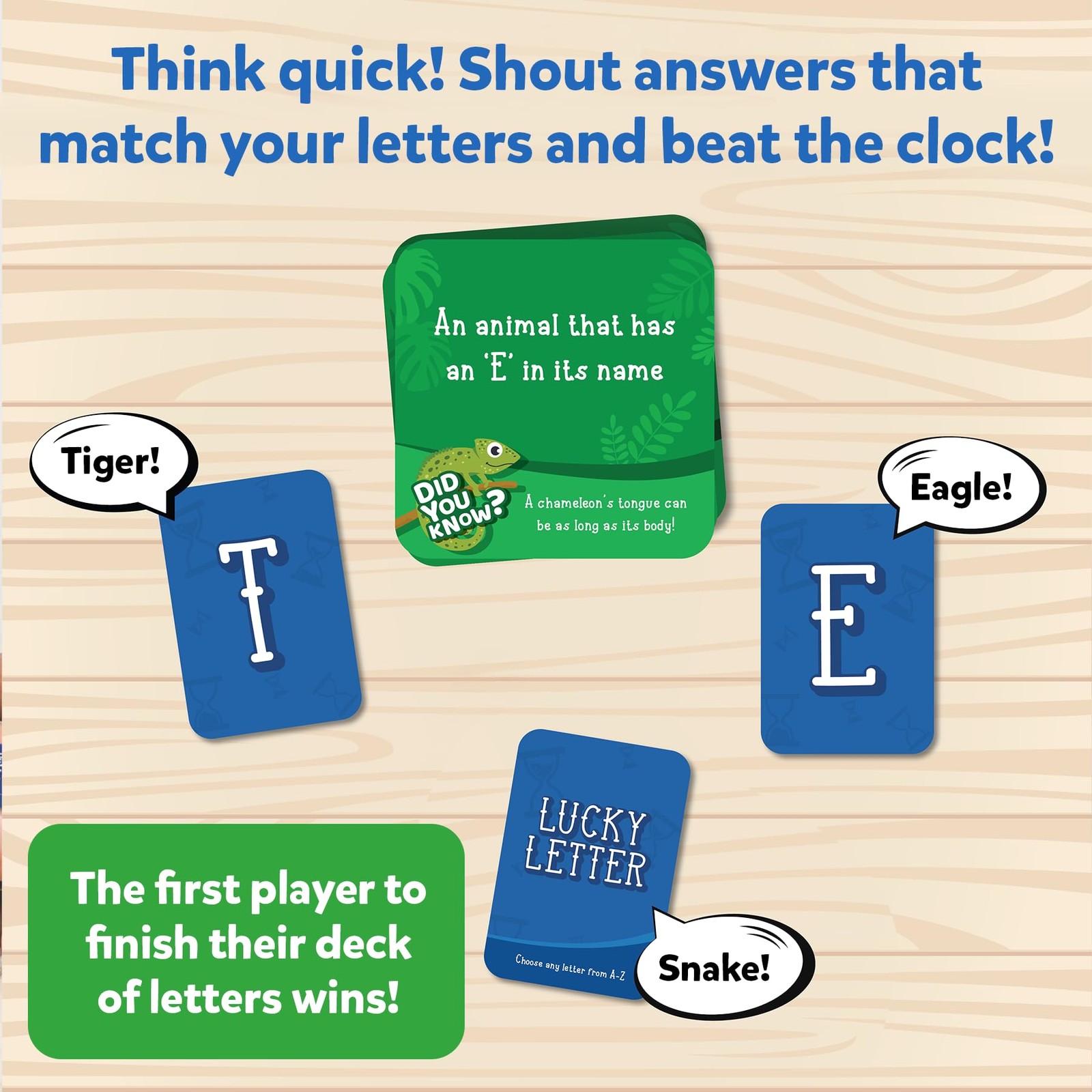 Fast Paced Family Board Card Game for Kids Teens Adults Ages 6 and Up