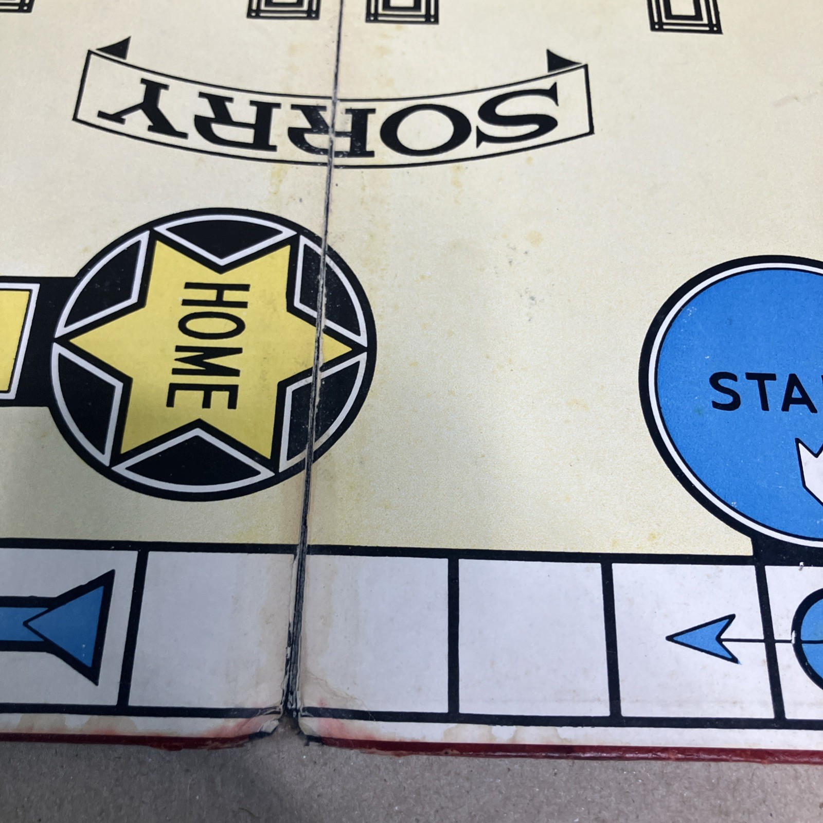 1930’s? The Fashionable English Game “Sorry”! RARE! See Pics! Board Only