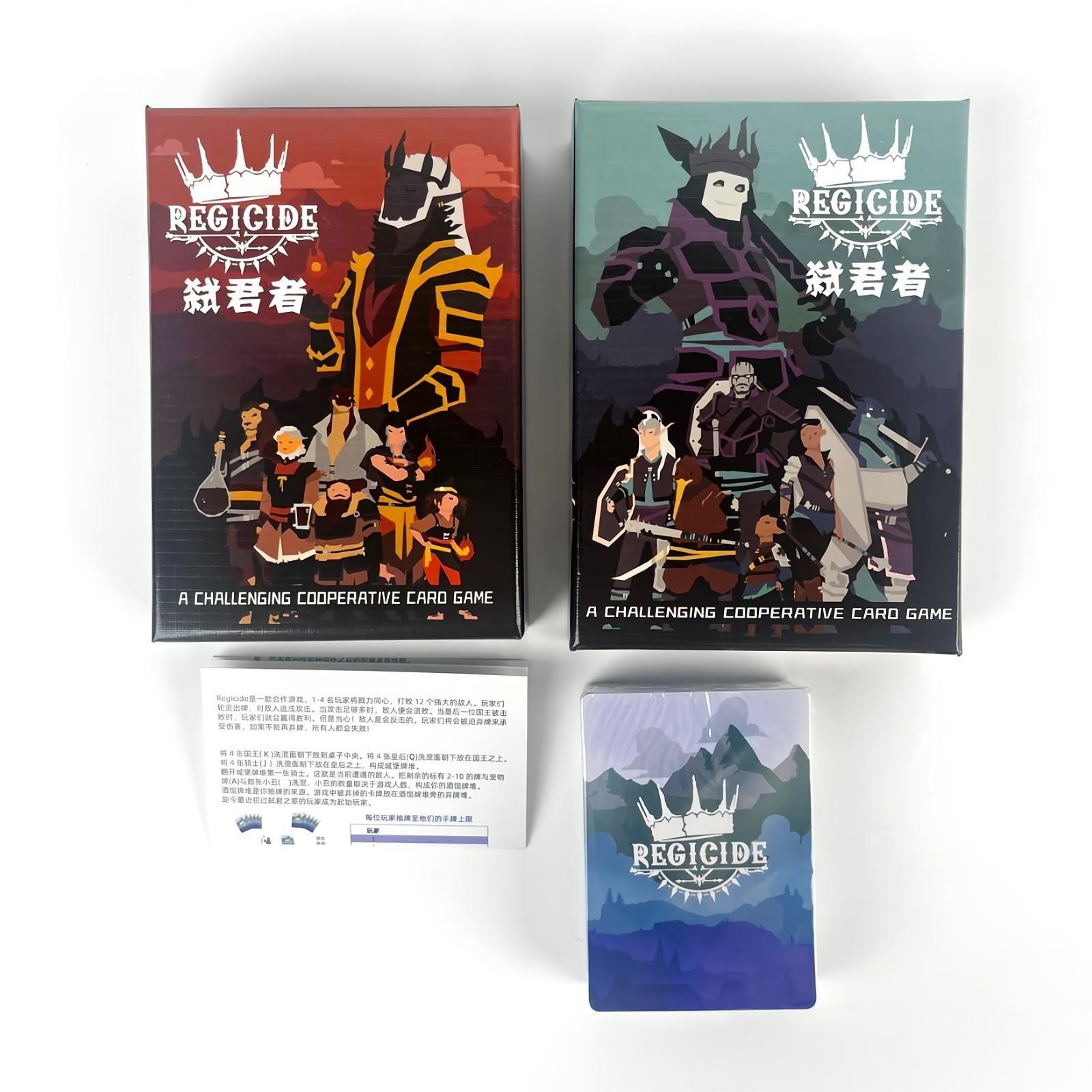 Regicide English Board Game 1-4 Players Family Party Strategy Card Game for Frie