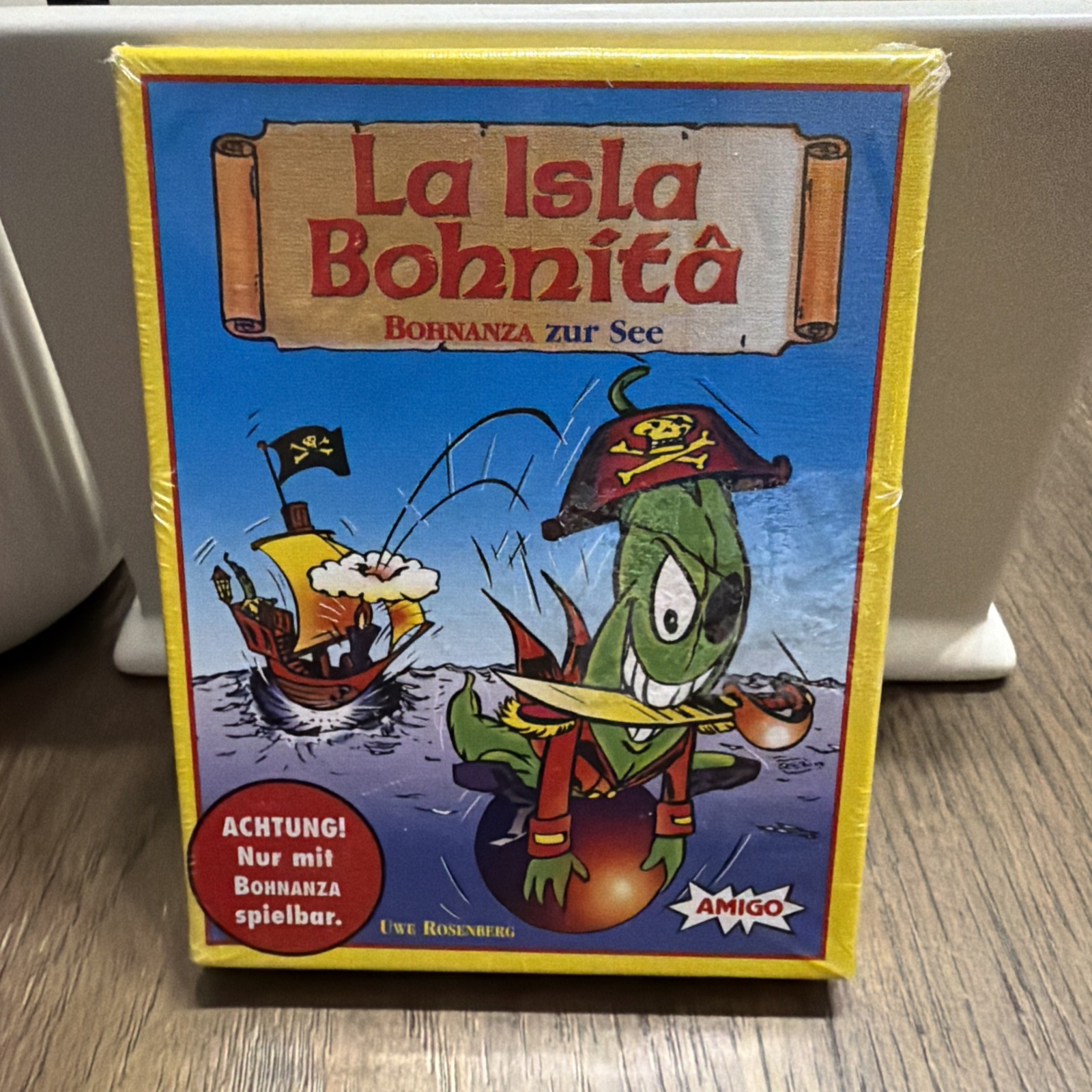 Amigo Board Games Bohnanza – La Isla Bohnita (German Ed) 1998 NEW SEALED