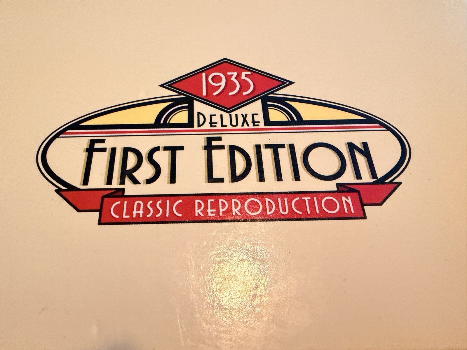 Monopoly Deluxe First Edition 1935 Reproduction 2005 Wooden Case Complete PB