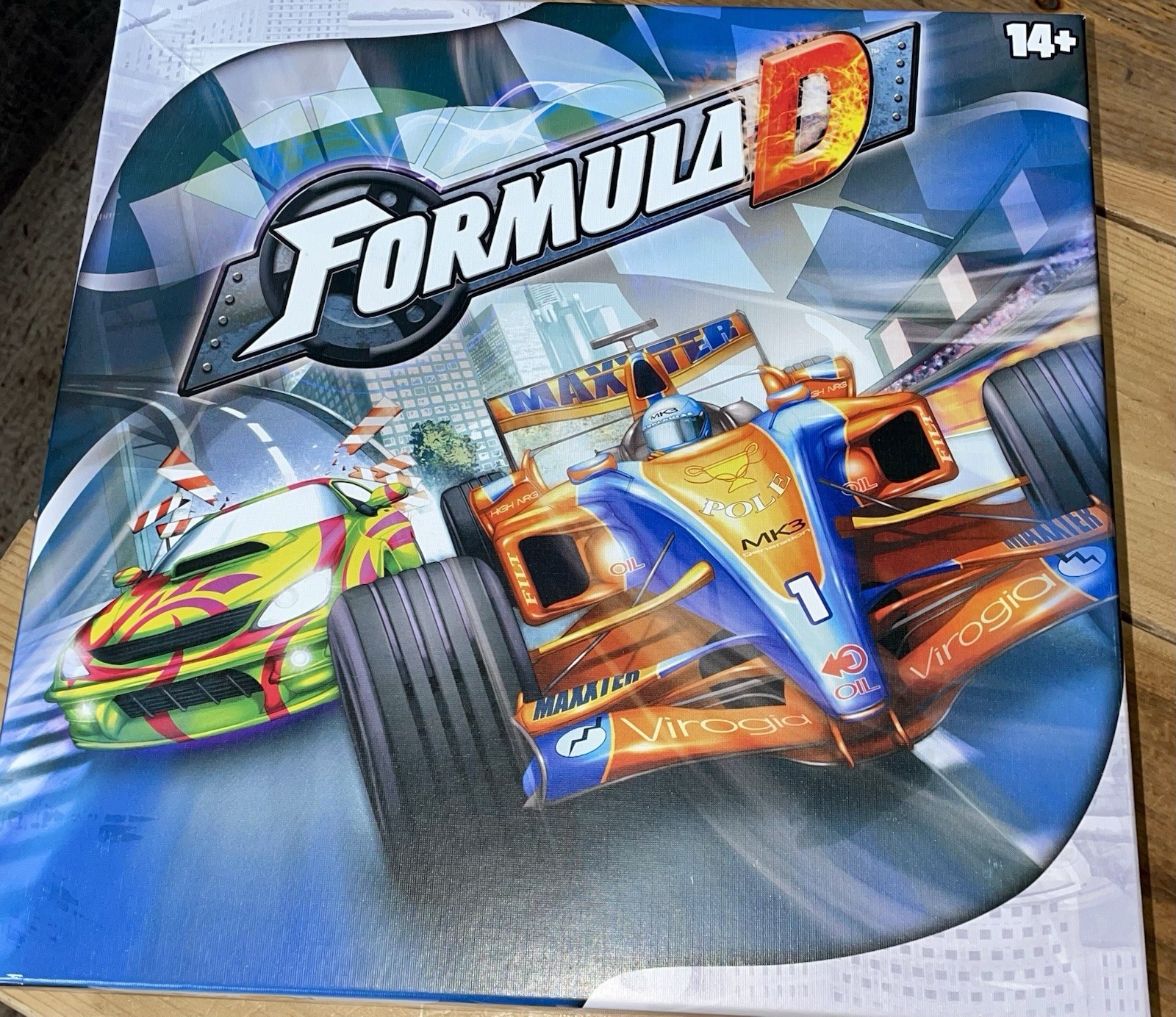 Asmodee Formula D Sports Board Game open box Once Never played excellent cond