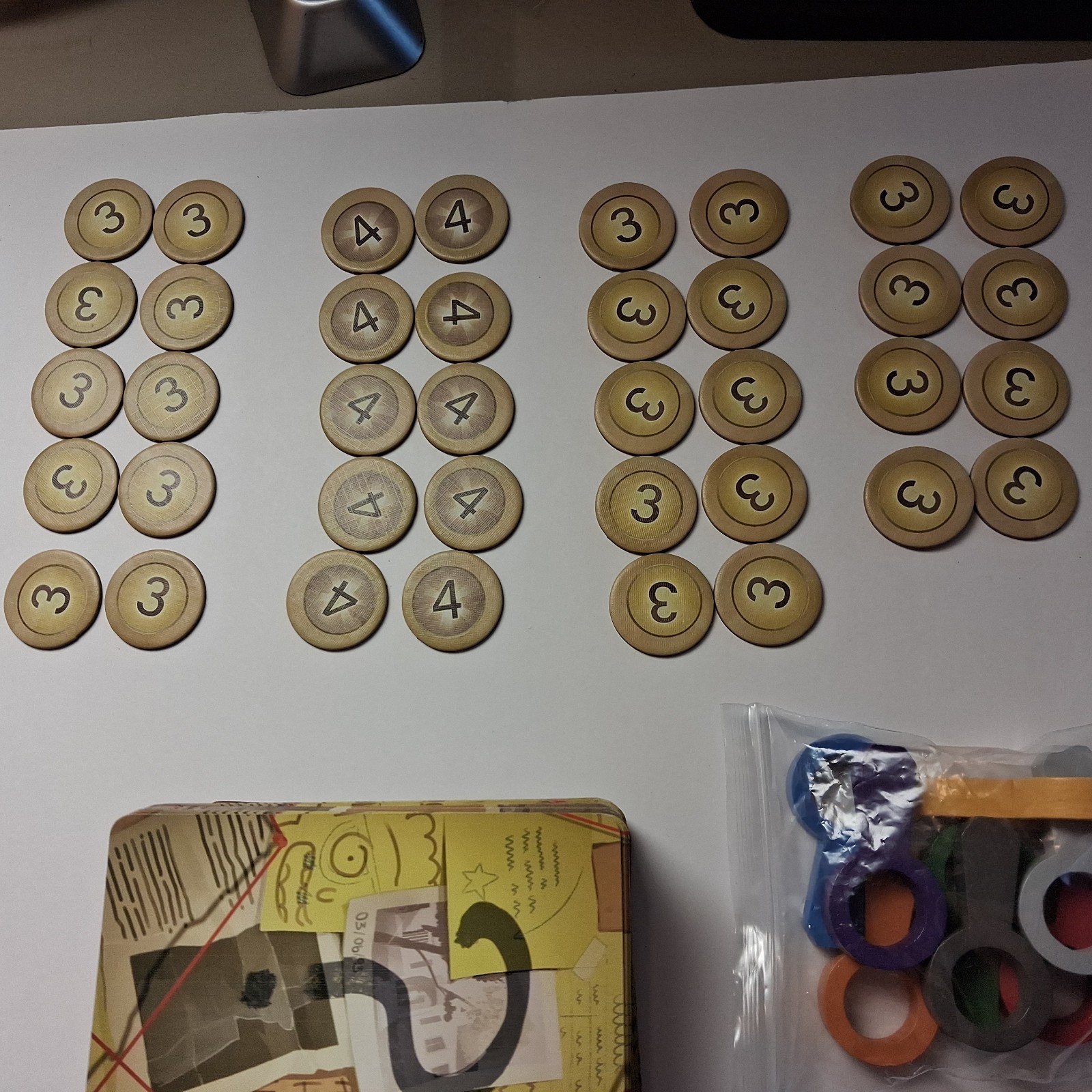 Detective Club Board Game by Blue Orange -2019 Edition Complete