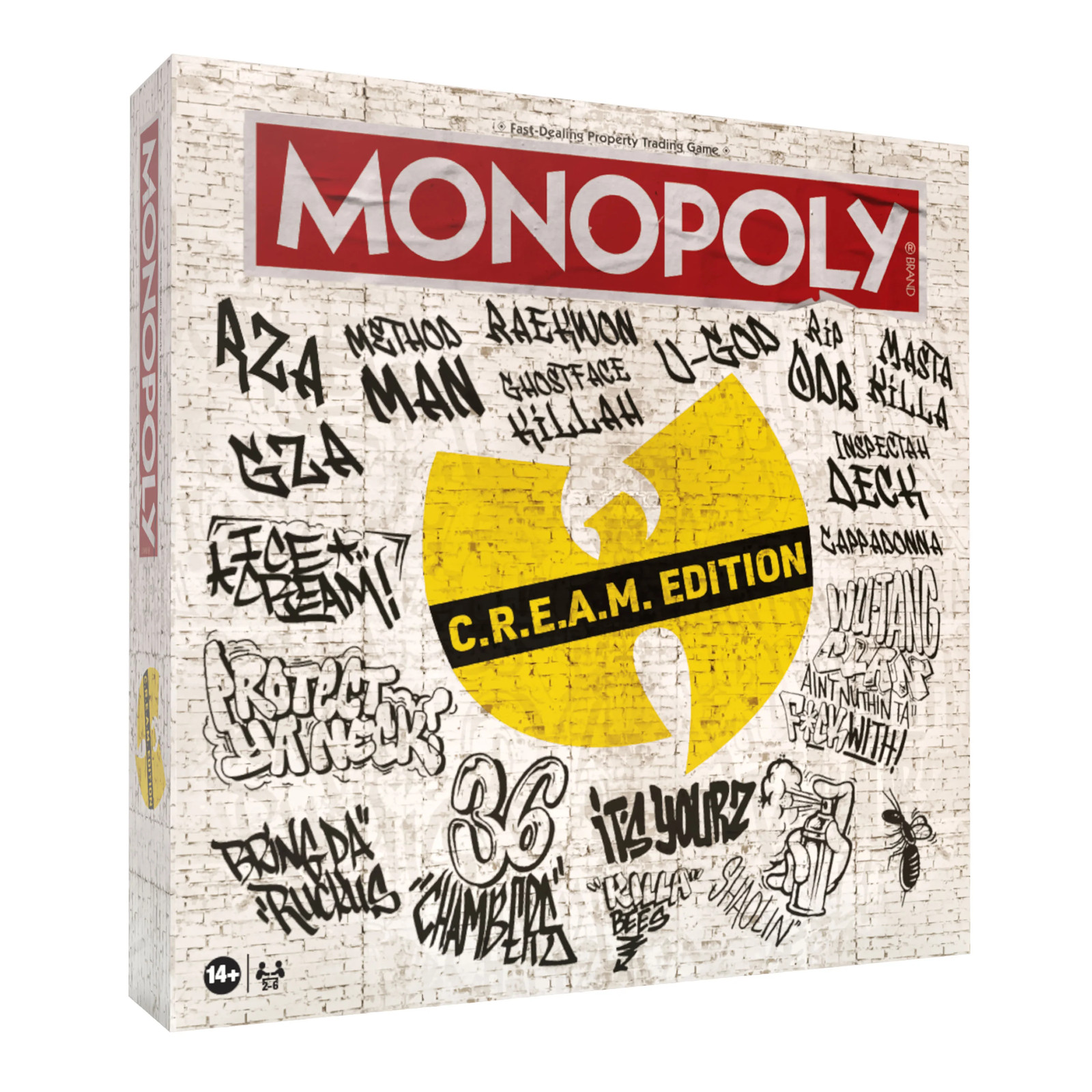 NEW Wu-Tang Clan Monopoly ONLINE EXCLUSIVE Edition w/ 3 bonus Wu tokens & poster