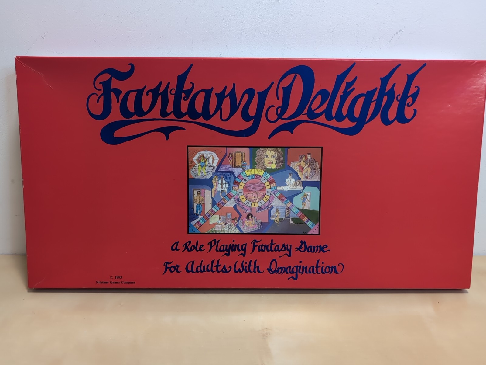 Rare *Fantasy Delight* Role Playing Fantasy Board Game for Adults Nitetime Games