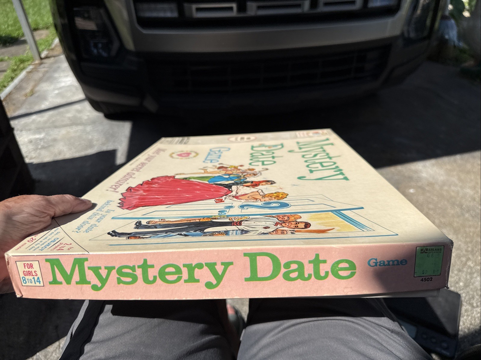 Vintage 1965 Mystery Date Game Milton Bradley Original Box Complete Set