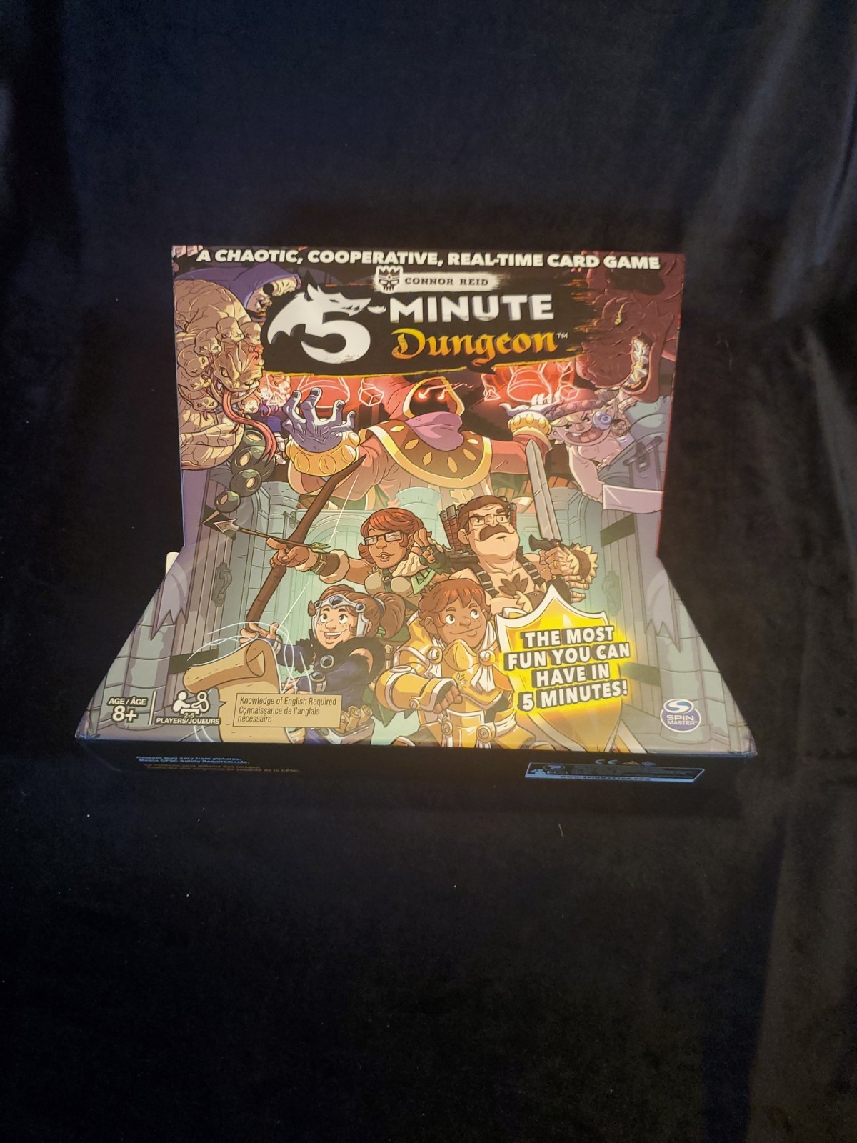 5 Minute Dungeon Board Game Spin Master 2016 – Complete