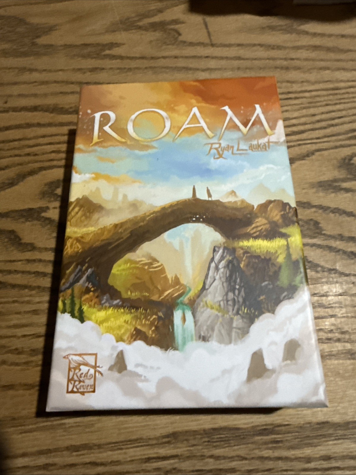 Roam Board Game Ryan Laukat Red Raven Games RVM022 1st Edition Complete