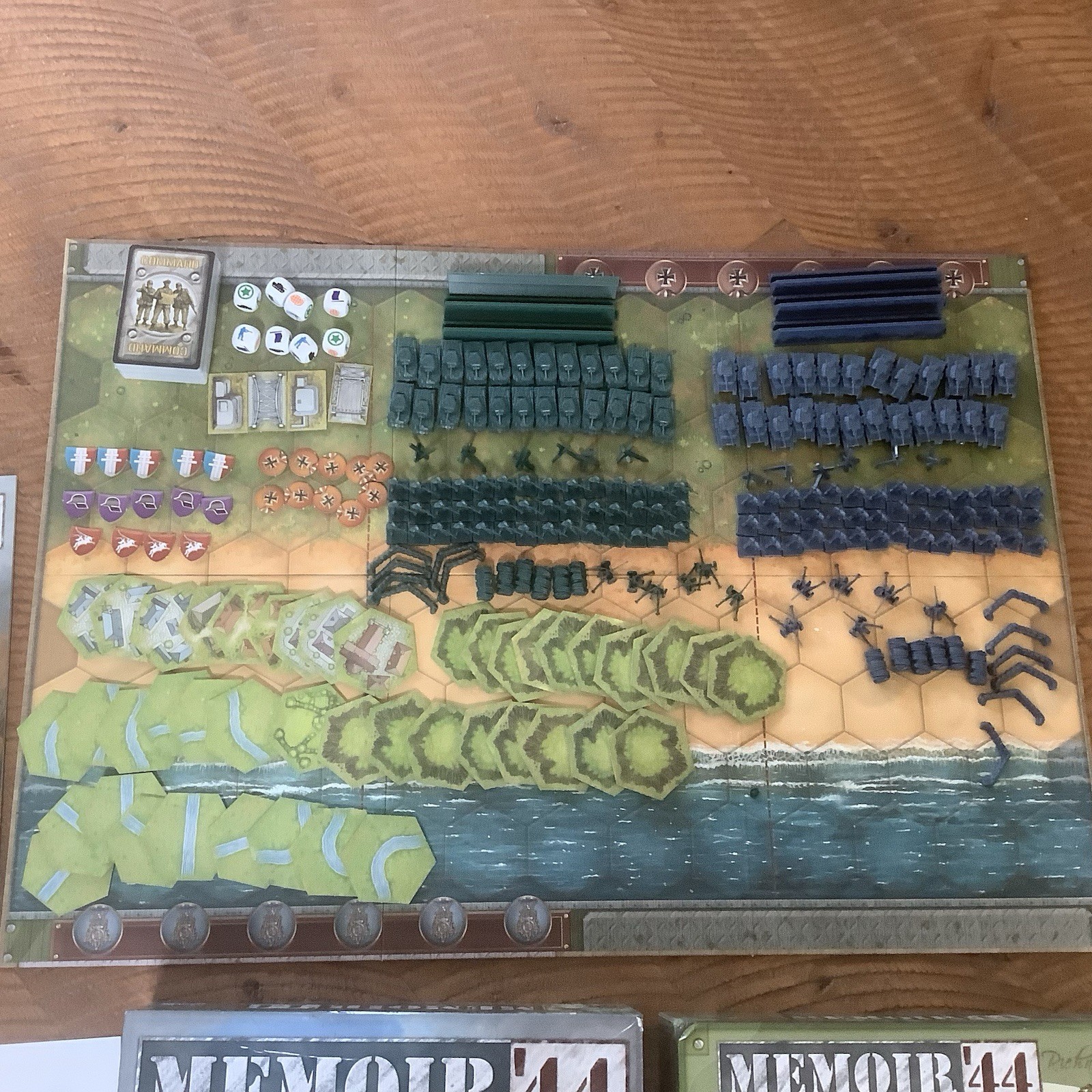 MEMOIR ’44 Days of Wonder (2004) Board Game – 7301 Richard Borg – Unplayed