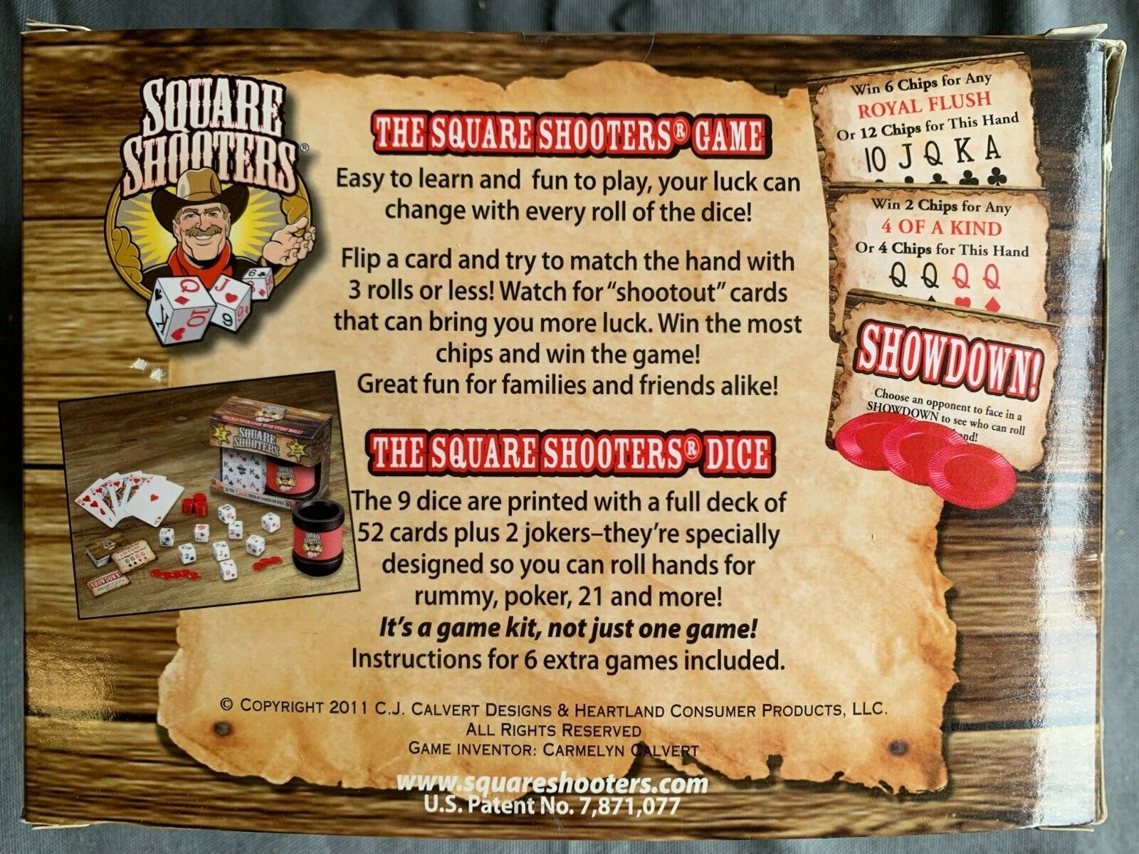 Heartland Games Square Shooter game