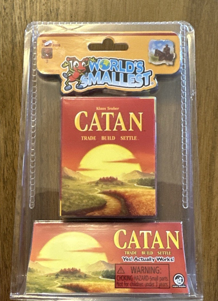 World’s Smallest CATAN Mini Board Game Ages 6+