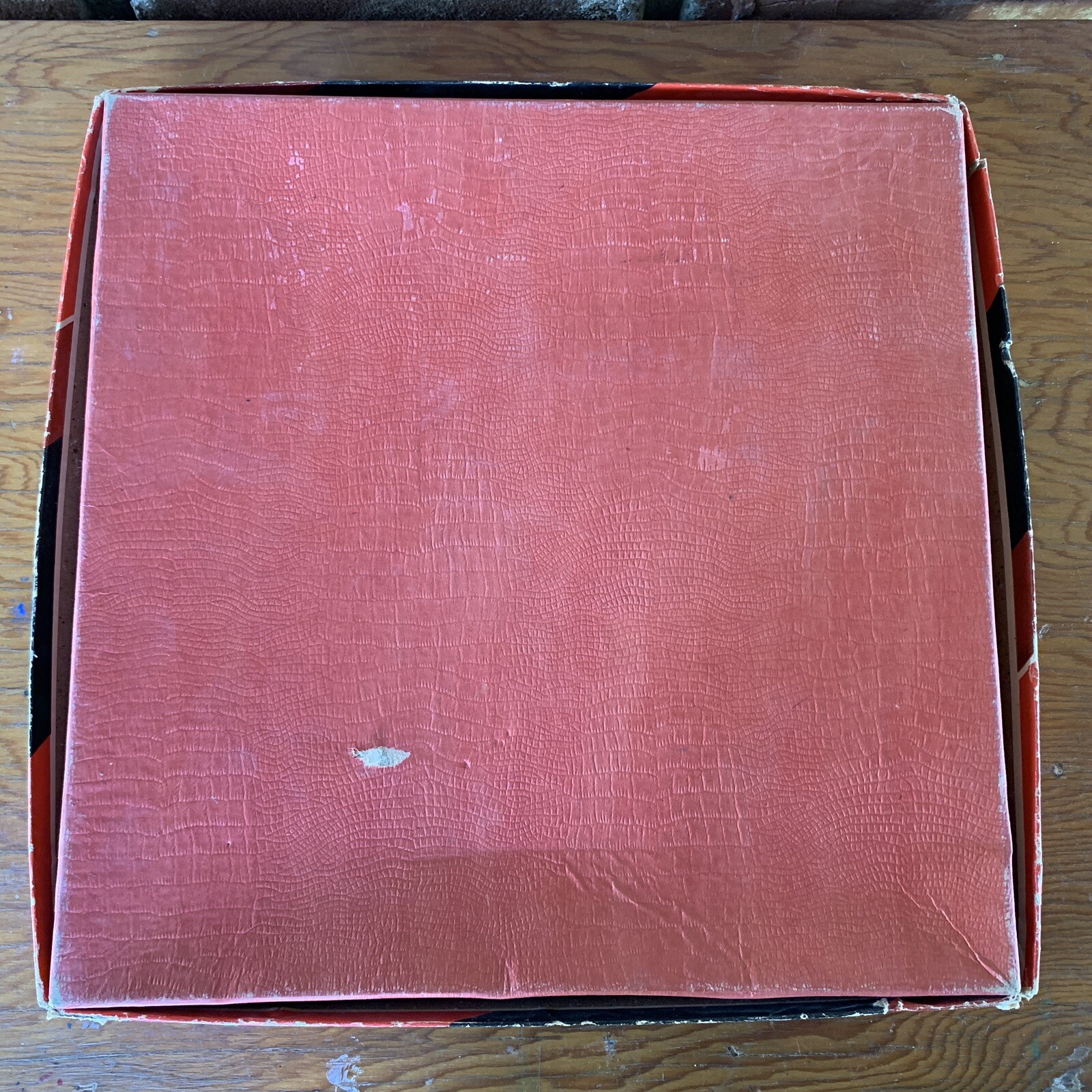 Vtg Game BOX ONLY prop Five Famous Favorites 1943 Horse Race Casino Game Rm Wall