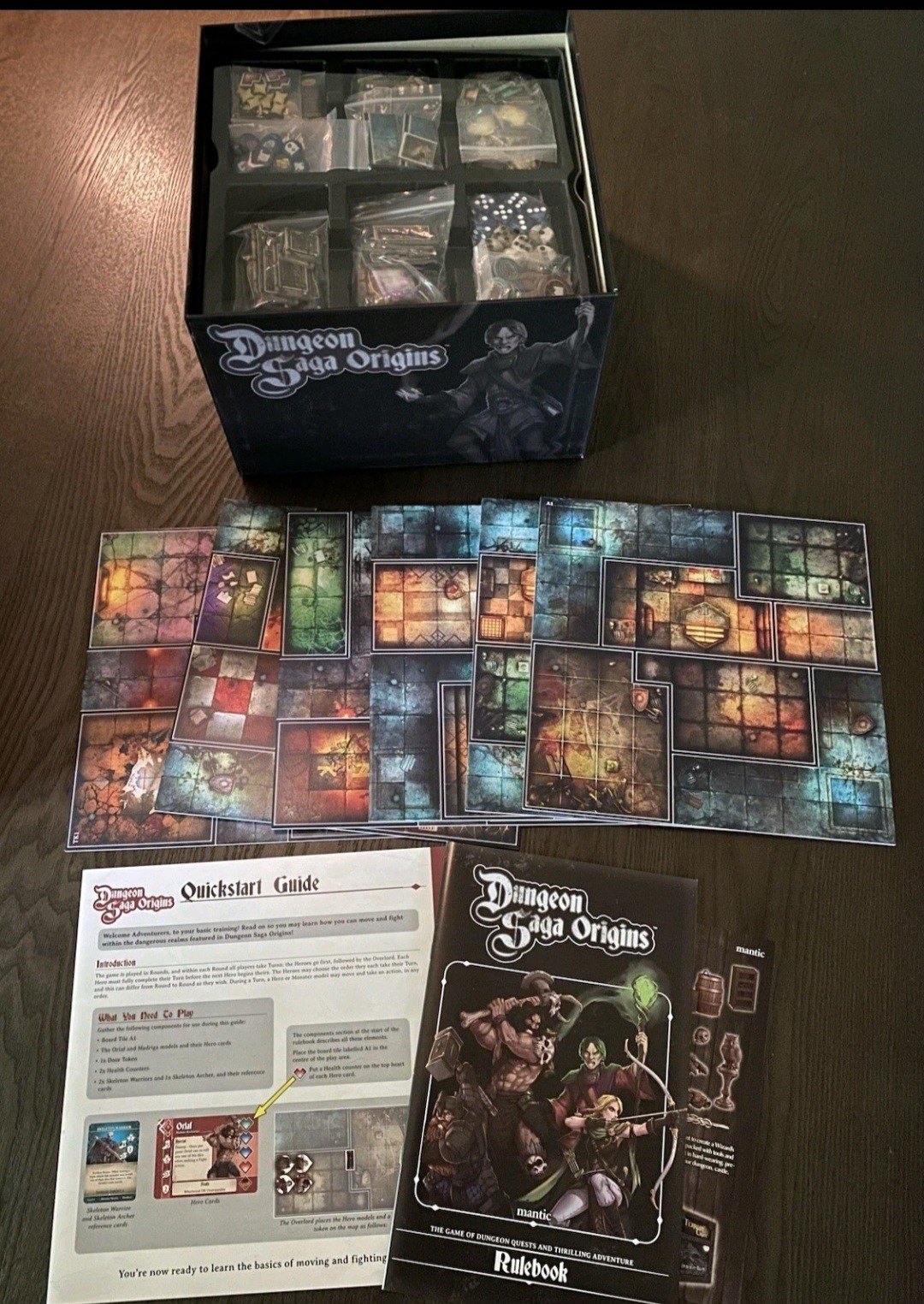Dungeon Saga Origins Legendary Edition W/ Ultimate Extras (Terrain)
