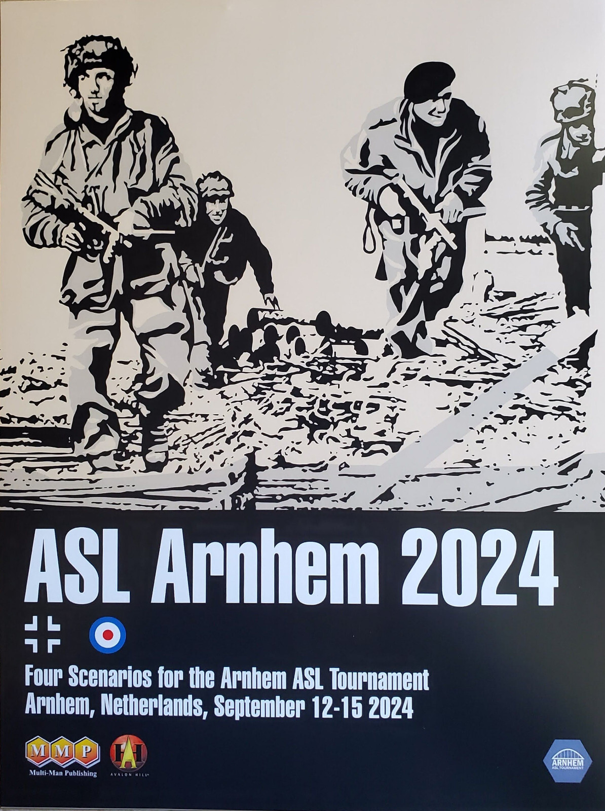 ASL Arnhem 2024 Scenario Pack Advanced Squad Leader MMP NISW Fast Shipping