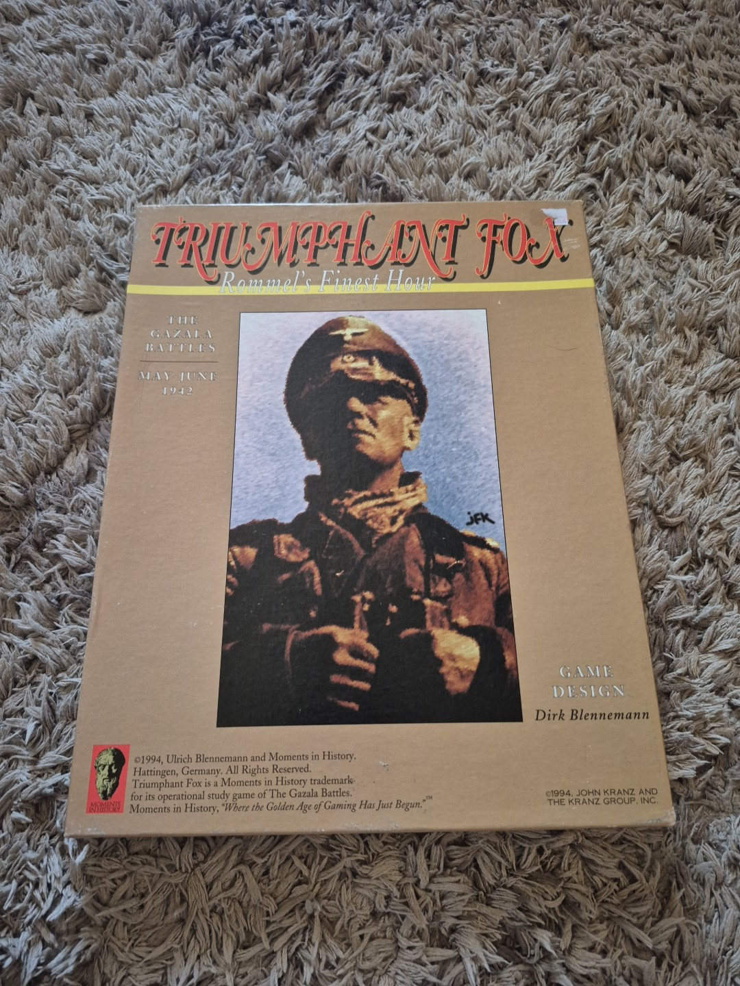 Moments in History Triumphant Fox Wargame / 1994 /