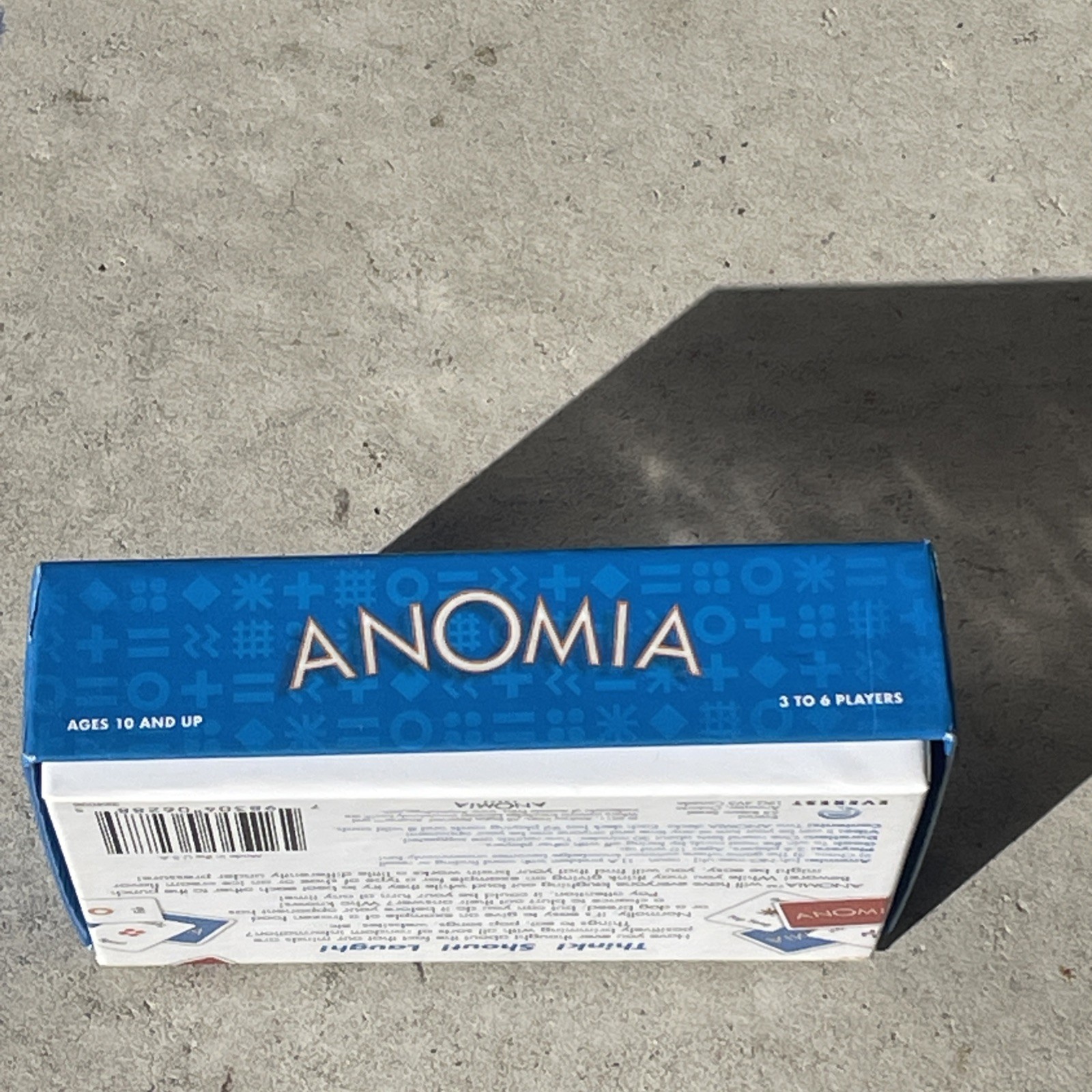 Anomia Card Game Mensa Select 2018 COMPLETE 3 – 6 Players Family Fun Friends