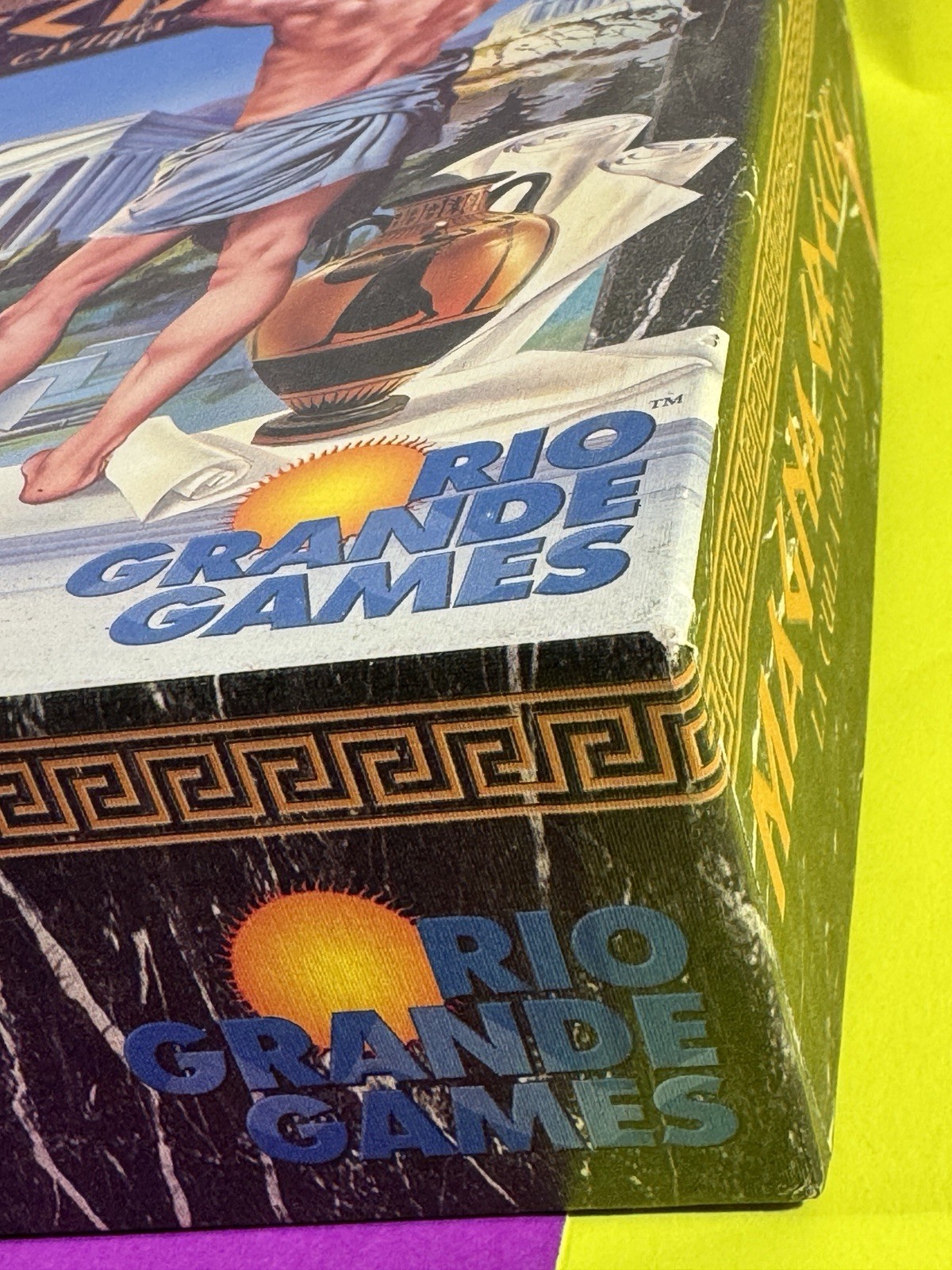 Magna Grecia Box Rio Grande Boardgame Used