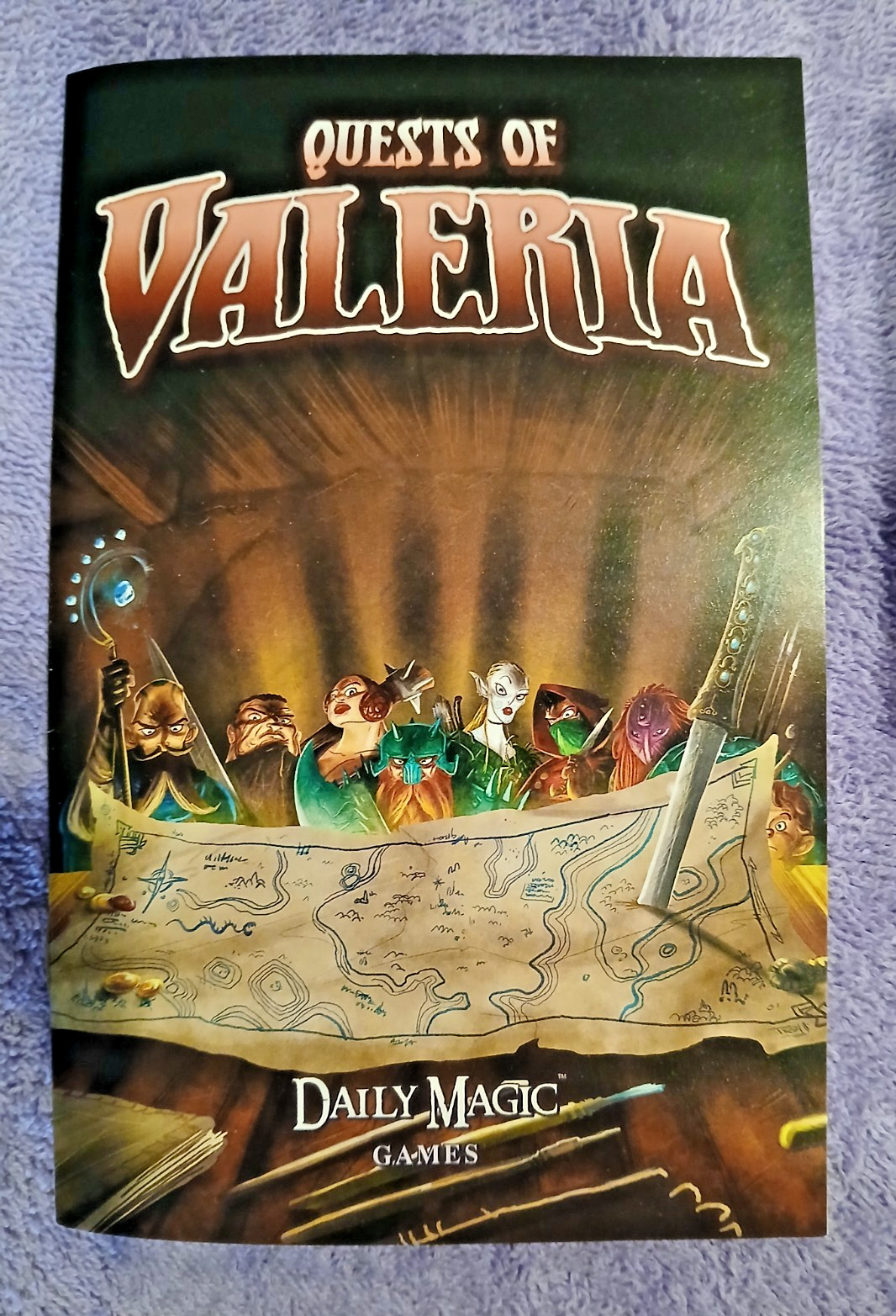 Quests of Valeria Card Game Kickstarter Edition New