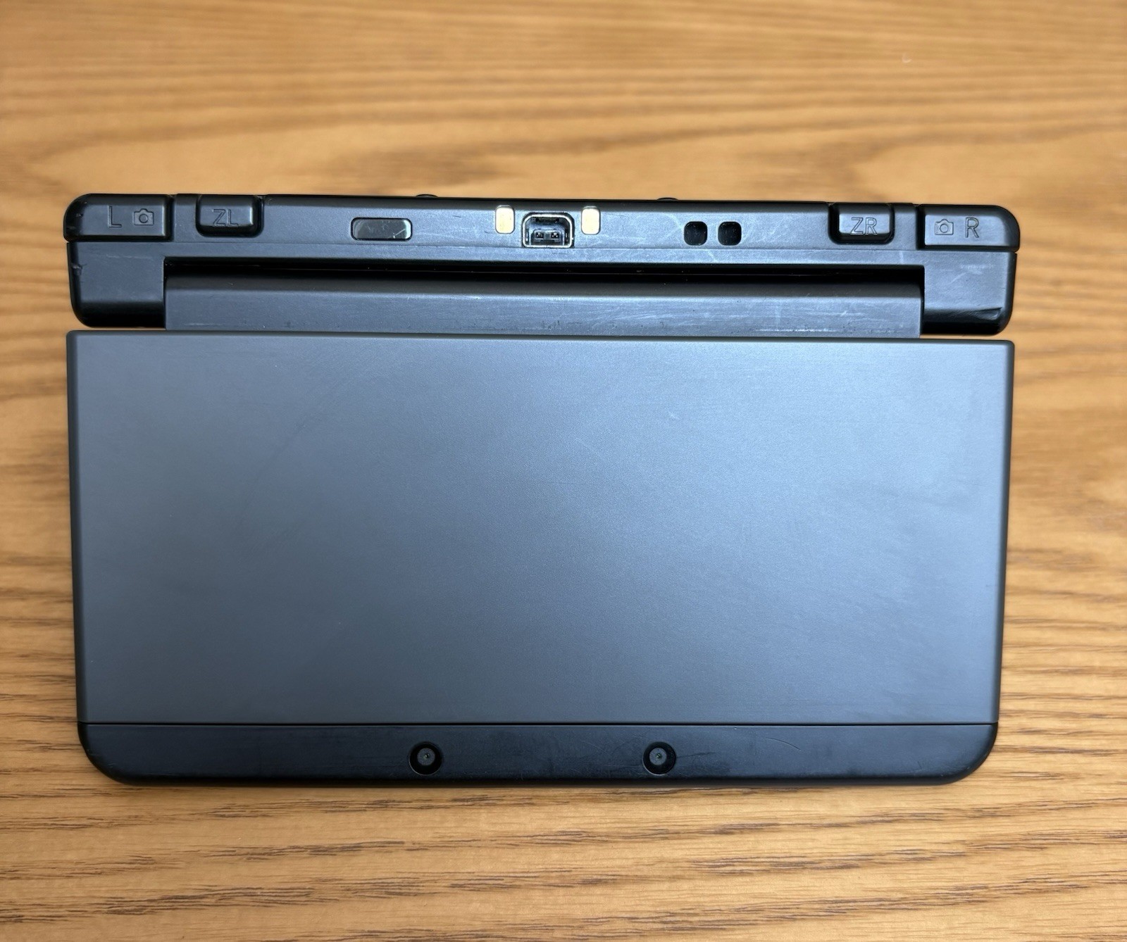Nintendo new 3DS Black with original touch pen SD 4BG USB cable Used JP version