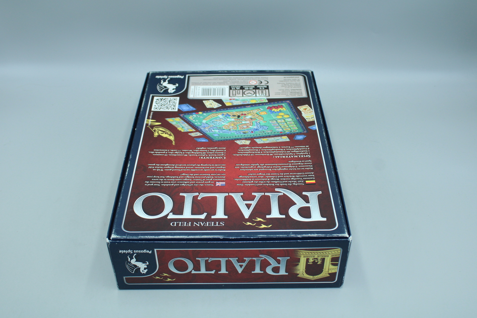 Rialto game board game game Pegasus Stefan Feld board game