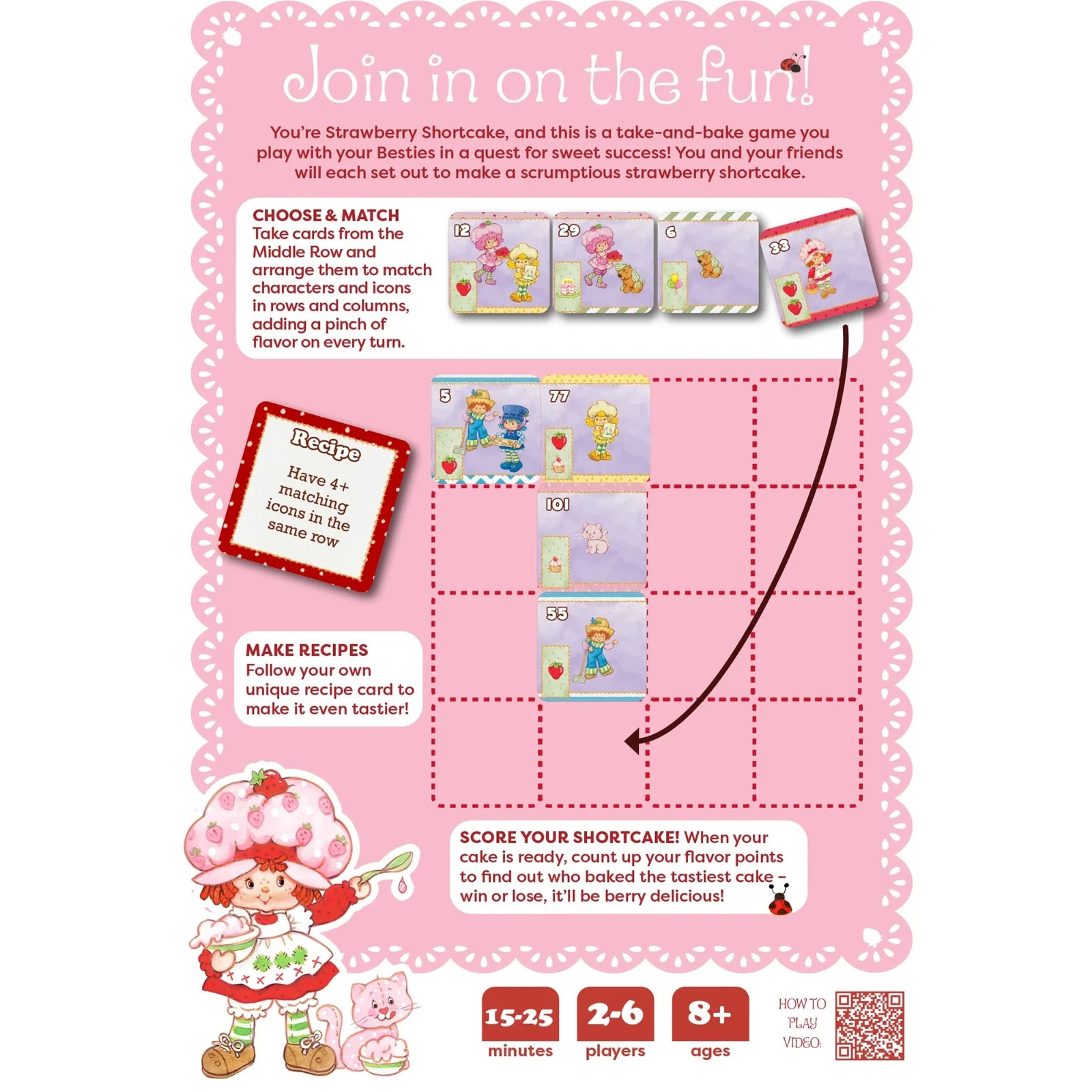 Strawberry Shortcake: Berry Besties Bake-off – Card Game By Maestro Media New