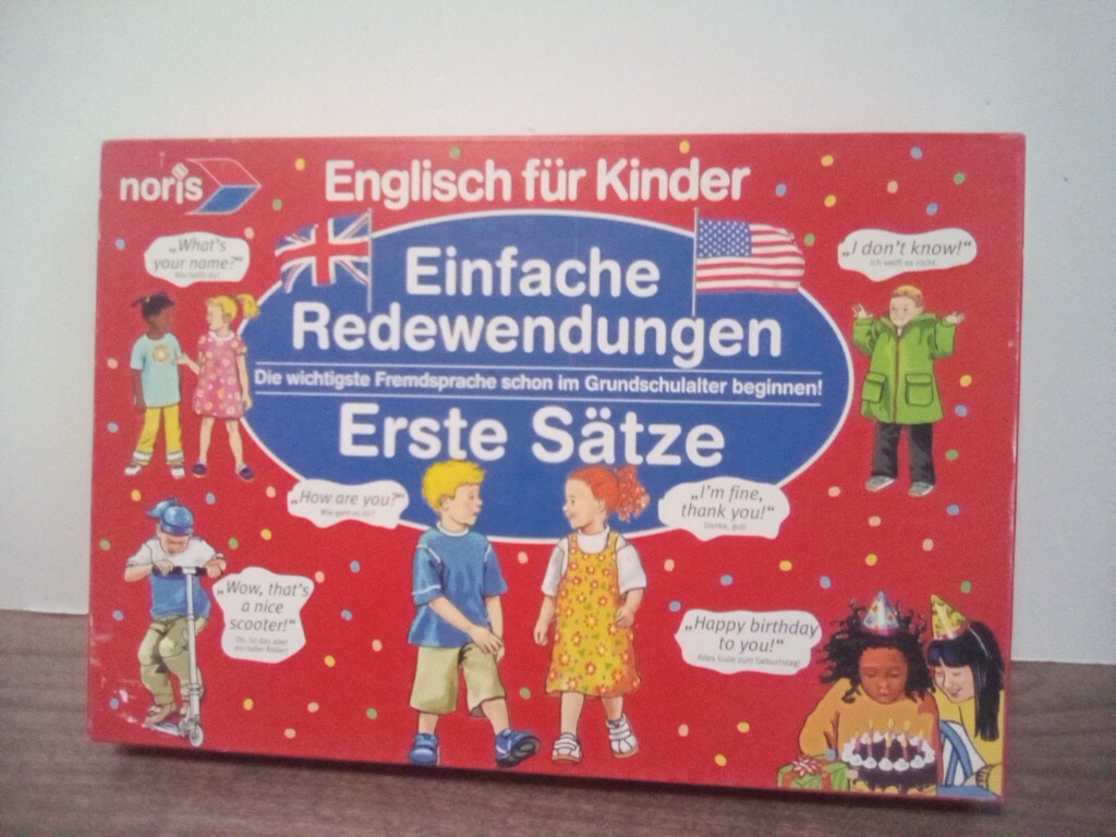 Englisch Fur Kinder German Game to Learn English Erste Satze Noris Spiel