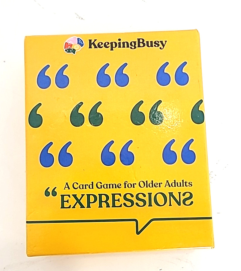 Keeping Busy Expressions Memory Games for Seniors Elderly Games for Dementia …
