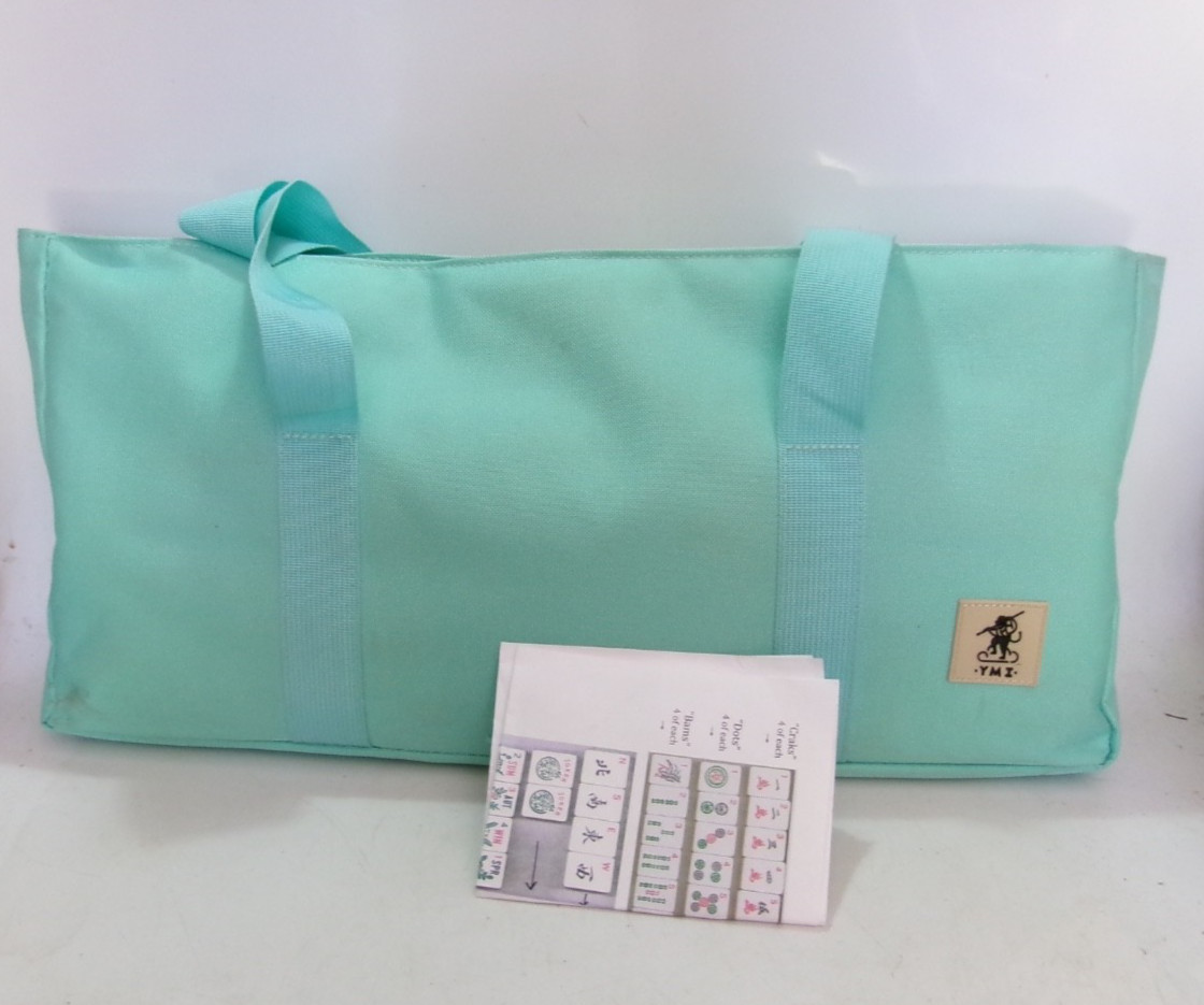 Yellow Mountain Imports Pepper Mahjong Soft Case Set – New – Bag Has Storage Wea